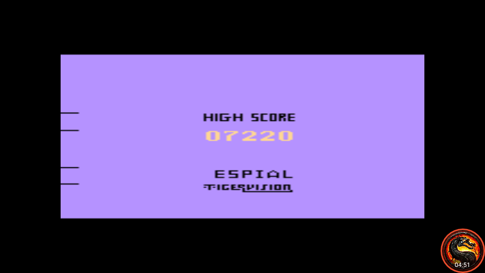 omargeddon: Espial (Atari 2600 Emulated) 7,220 points on 2020-10-11 23:15:36
