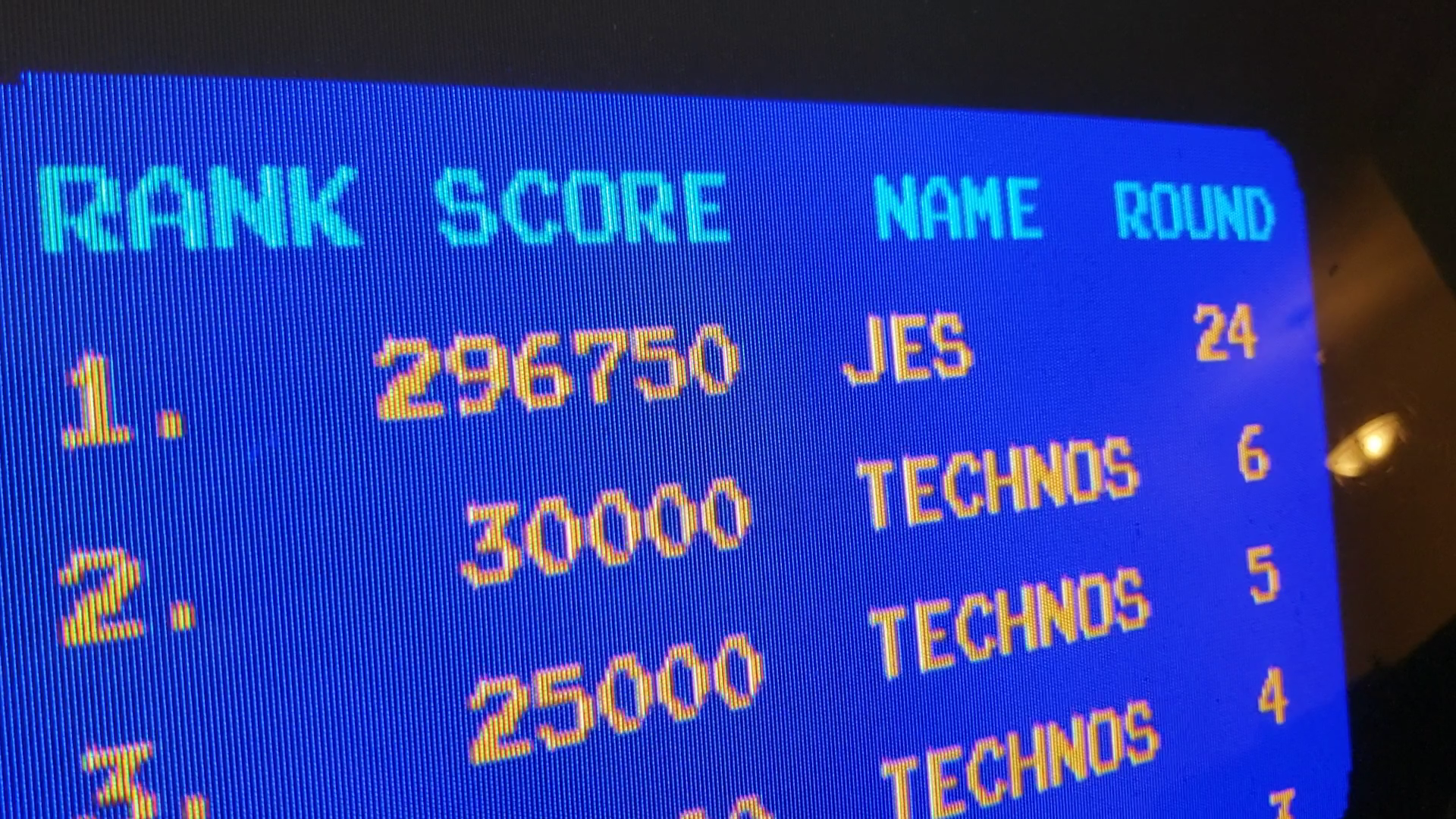 JES: Exciting Hour [excthour] (Arcade Emulated / M.A.M.E.) 296,750 points on 2020-07-17 18:03:03