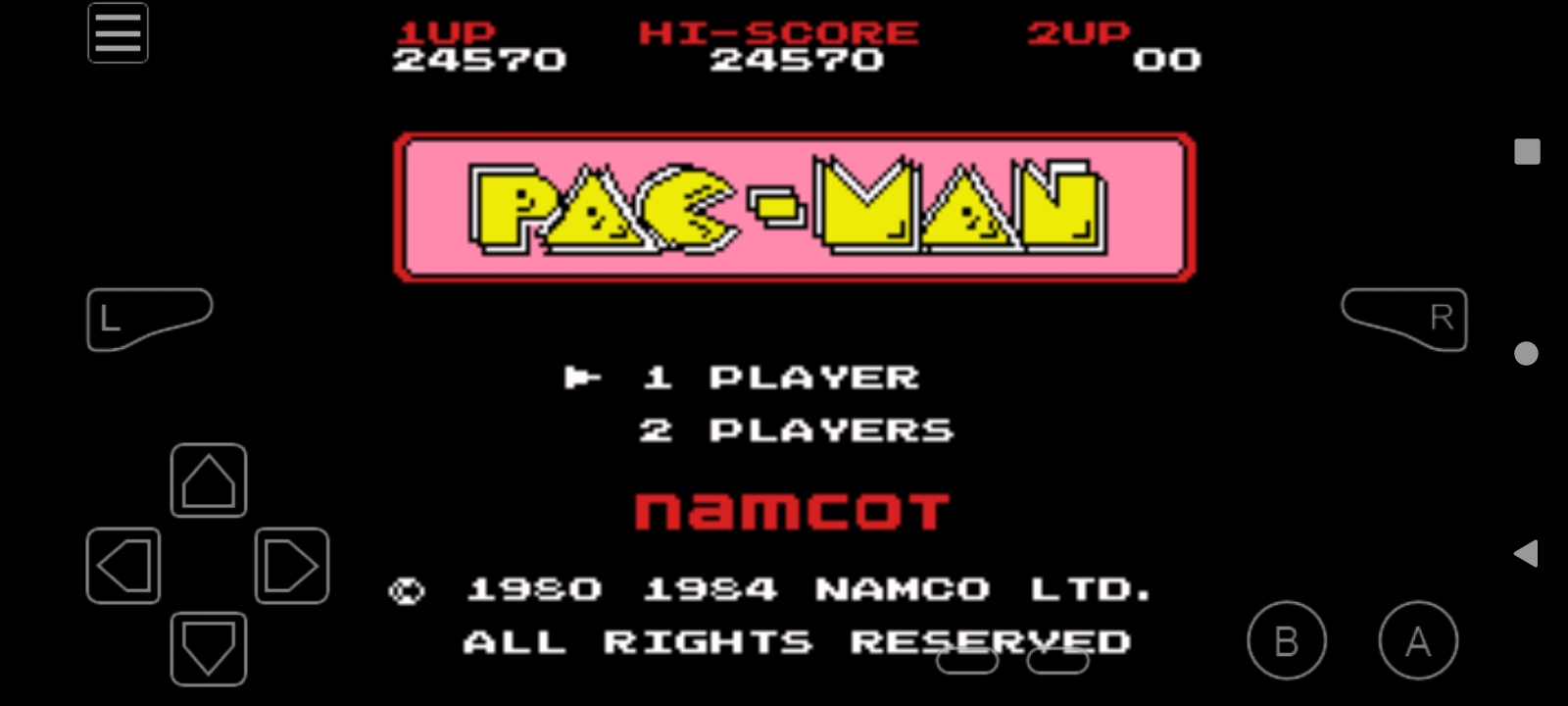 Hauntedprogram: Famicom Mini Vol. 6: Pac-Man (GBA Emulated) 24,570 points on 2022-08-12 20:16:18