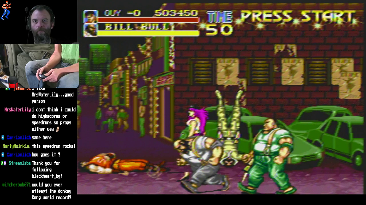 Final Fight CD (Sega Genesis / MegaDrive) high score by