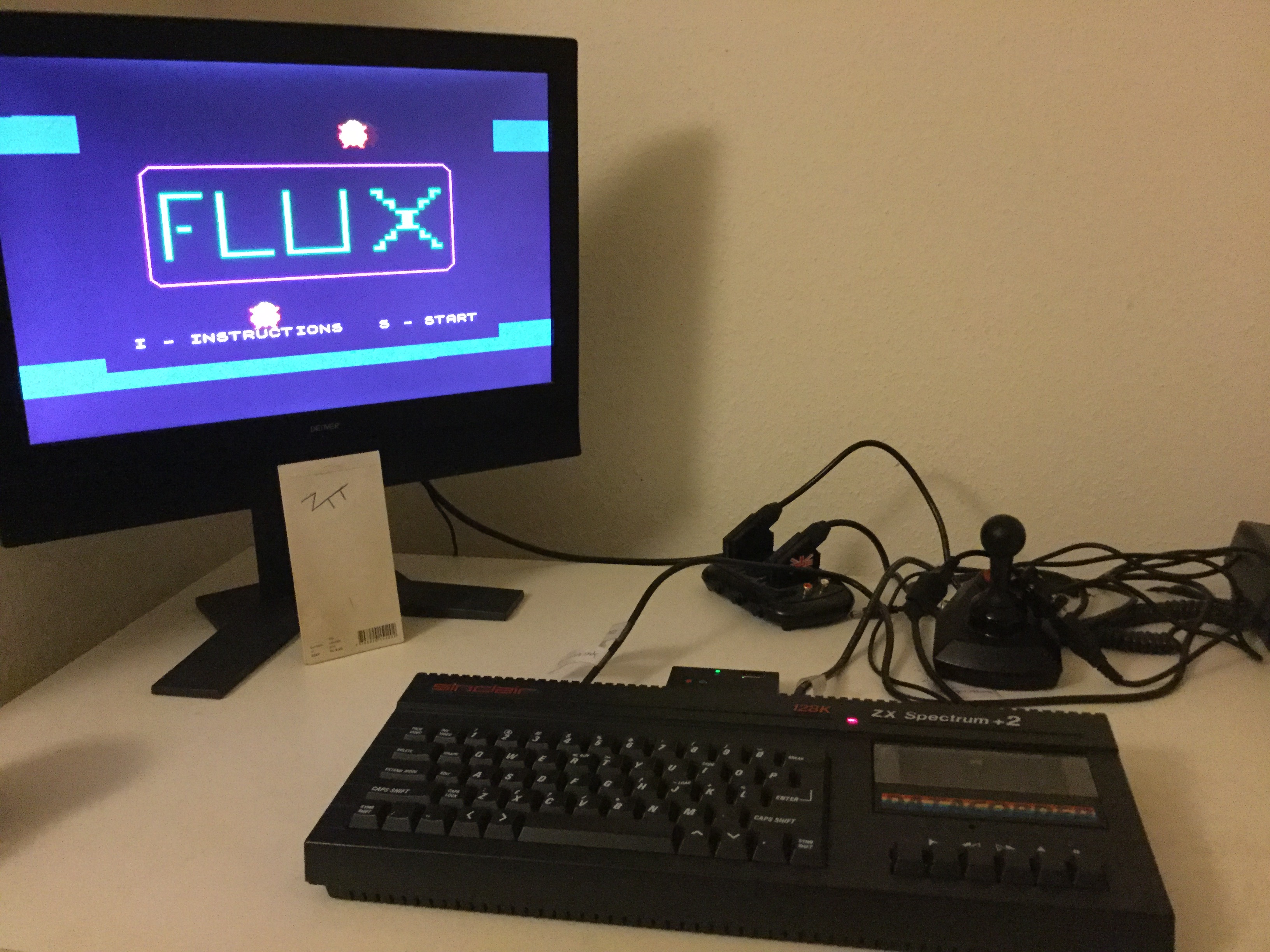 Frankie: Flux [Level 0] (ZX Spectrum) 5,290 points on 2019-11-18 00:52:50