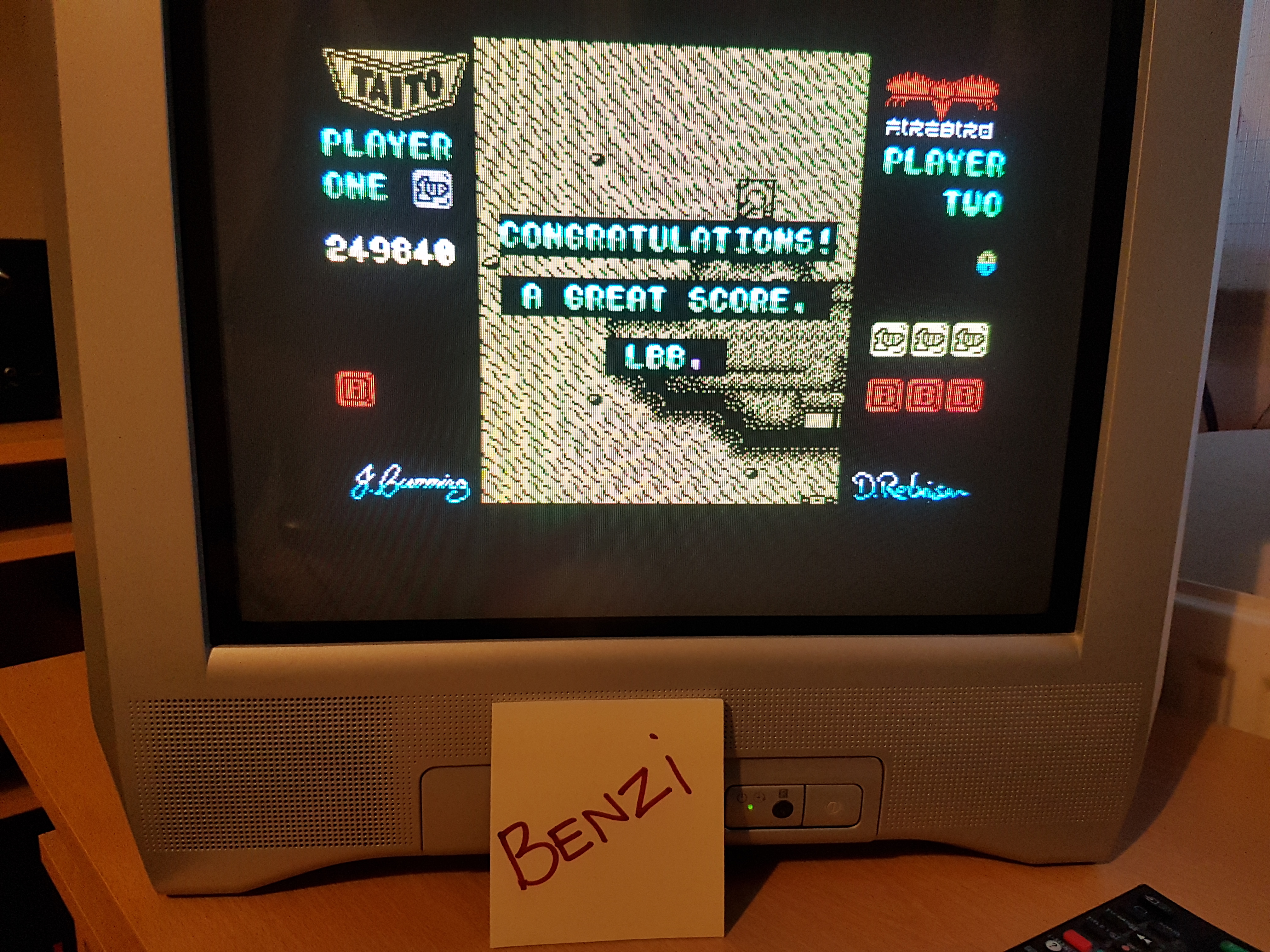 Benzi: Flying Shark (ZX Spectrum) 249,840 points on 2016-11-26 09:00:58