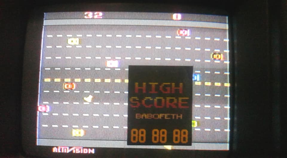 BabofetH: Freeway: Game 1 (Atari 2600 Expert/A) 32 points on 2020-07-18 16:40:50