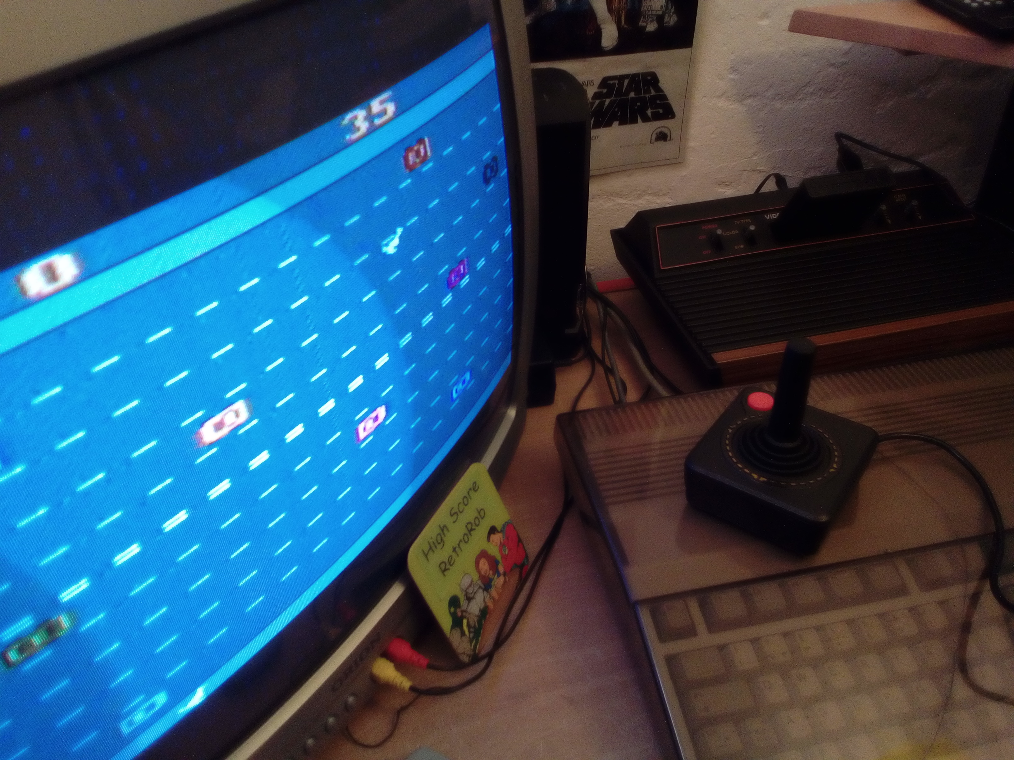 RetroRob: Freeway: Game 1 (Atari 2600 Novice/B) 35 points on 2018-05-10 13:11:19