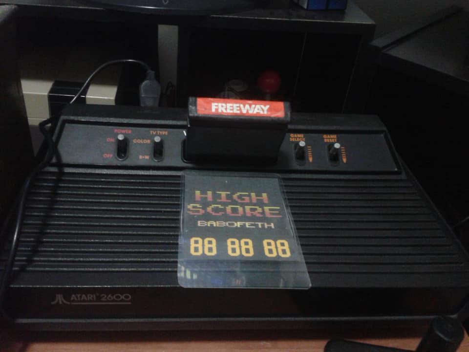 BabofetH: Freeway: Game 1 (Atari 2600 Novice/B) 32 points on 2020-07-18 16:46:41