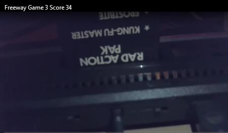 nads: Freeway: Game 3 (Atari 2600 Novice/B) 34 points on 2015-10-08 12:13:03