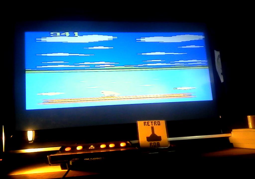 RetroRob: Frog Pond (Atari 2600 Emulated) 941 points on 2019-07-12 13:27:14