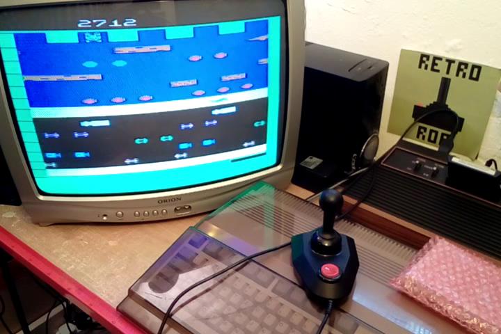 RetroRob: Frogger (Atari 2600 Expert/A) 2,712 points on 2020-04-09 05:36:11