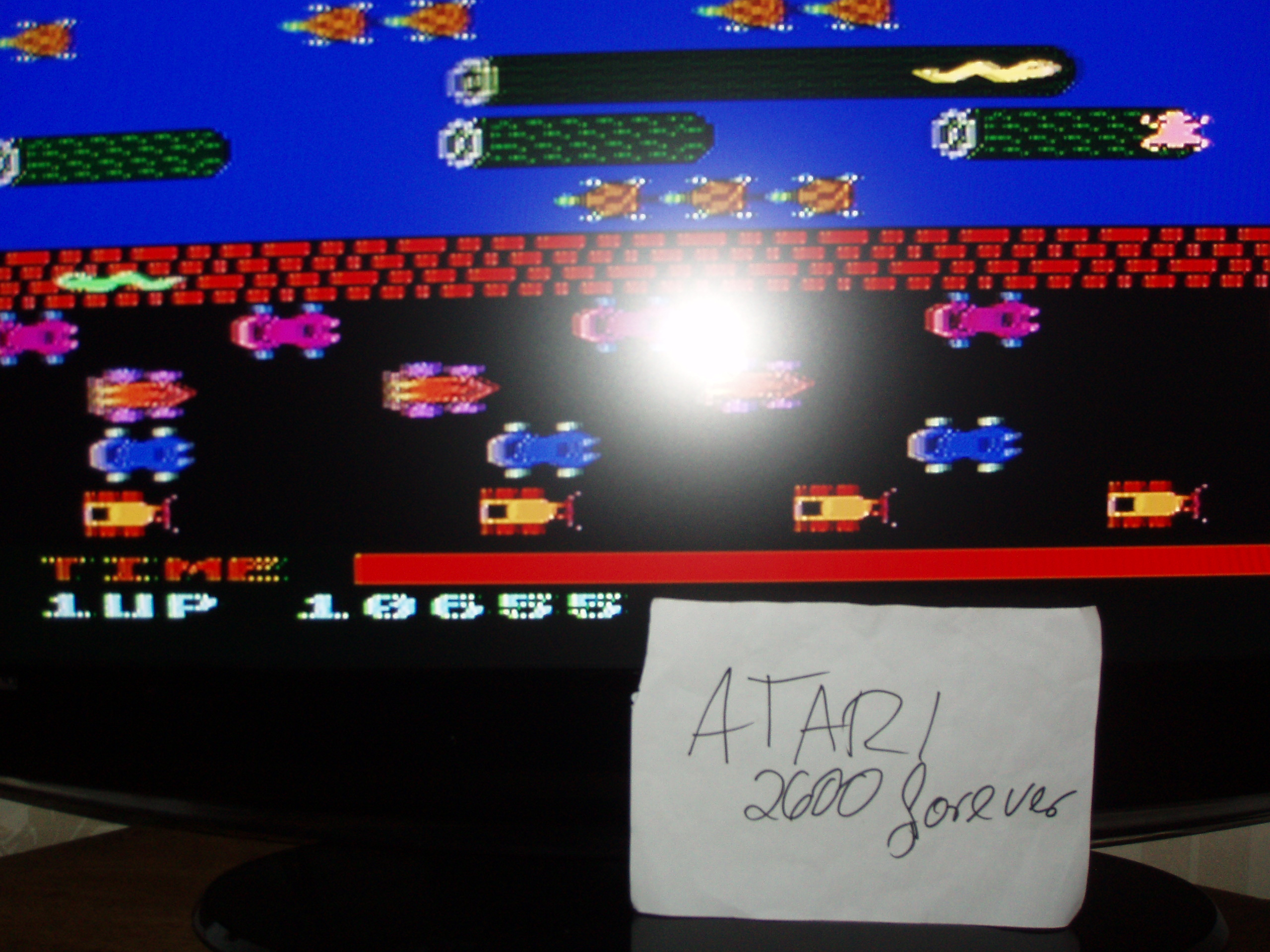 atari2600forever: Frogger (Atari 5200) 10,655 points on 2018-04-03 02:25:28