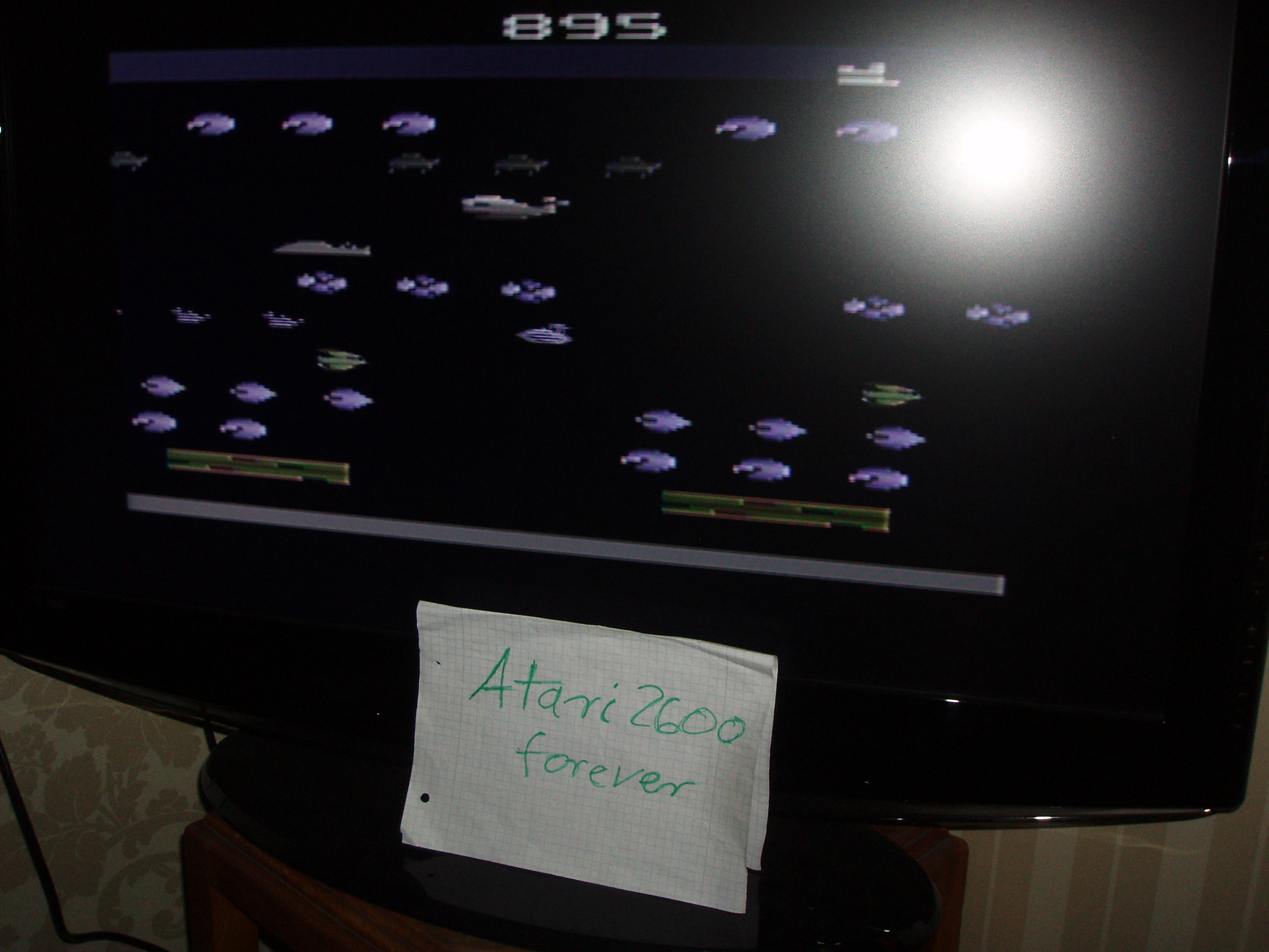 atari2600forever: Frogger II: Threedeep (Atari 2600 Novice/B) 895 points on 2016-12-08 02:28:45