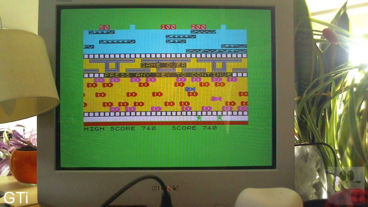 GTibel: Frogger [Rabbit Software] (ZX Spectrum) 740 points on 2020-10-15 03:45:09
