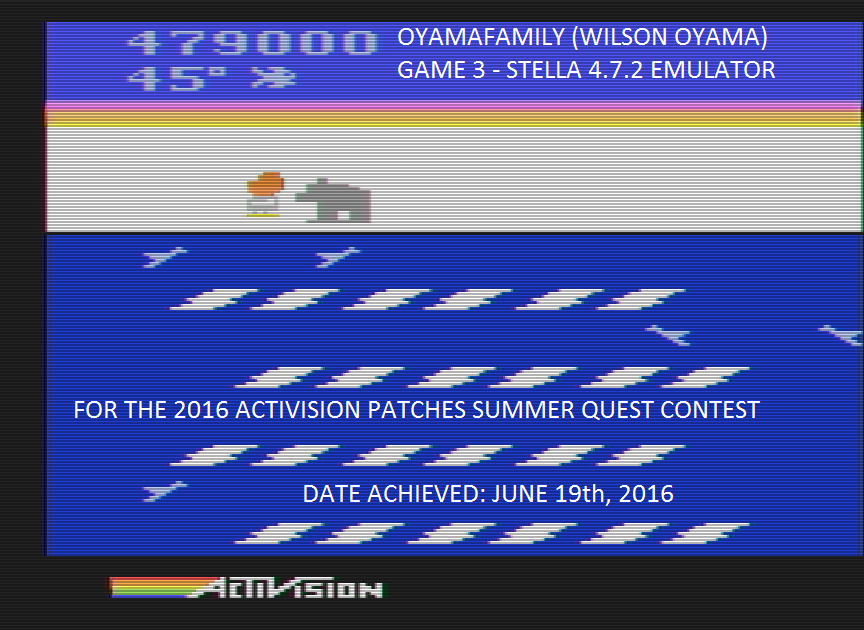 oyamafamily: Frostbite [Game 3] (Atari 2600 Emulated) 479,000 points on 2016-06-20 18:08:55