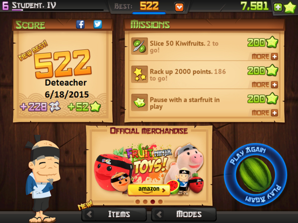 Fruit Ninja Classic for iOS