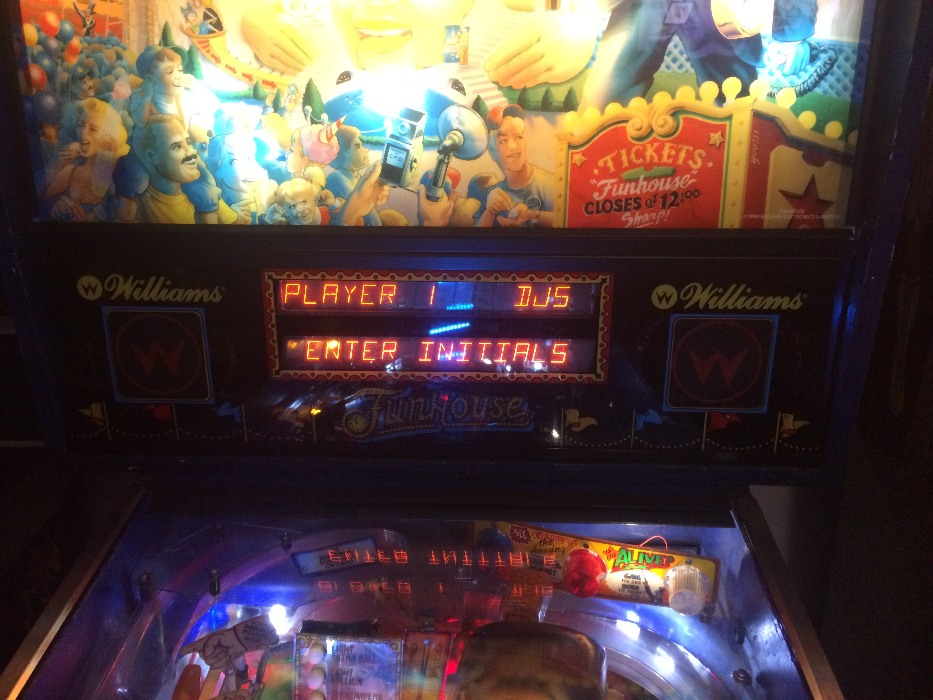 FunHouse 21,889,650 points