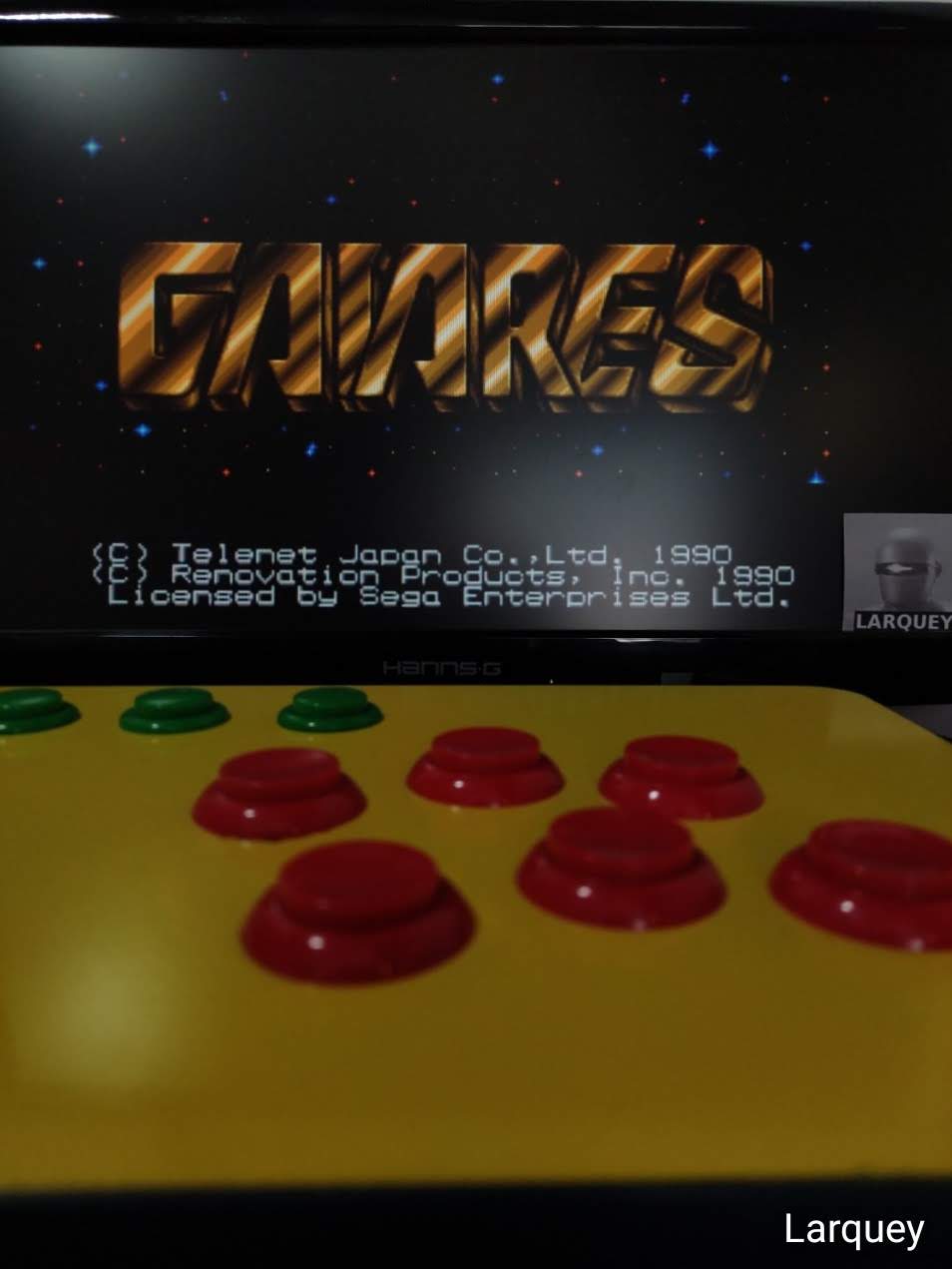 Larquey: Gaiares (Sega Genesis / MegaDrive Emulated) 47,275 points on 2021-09-25 04:16:04