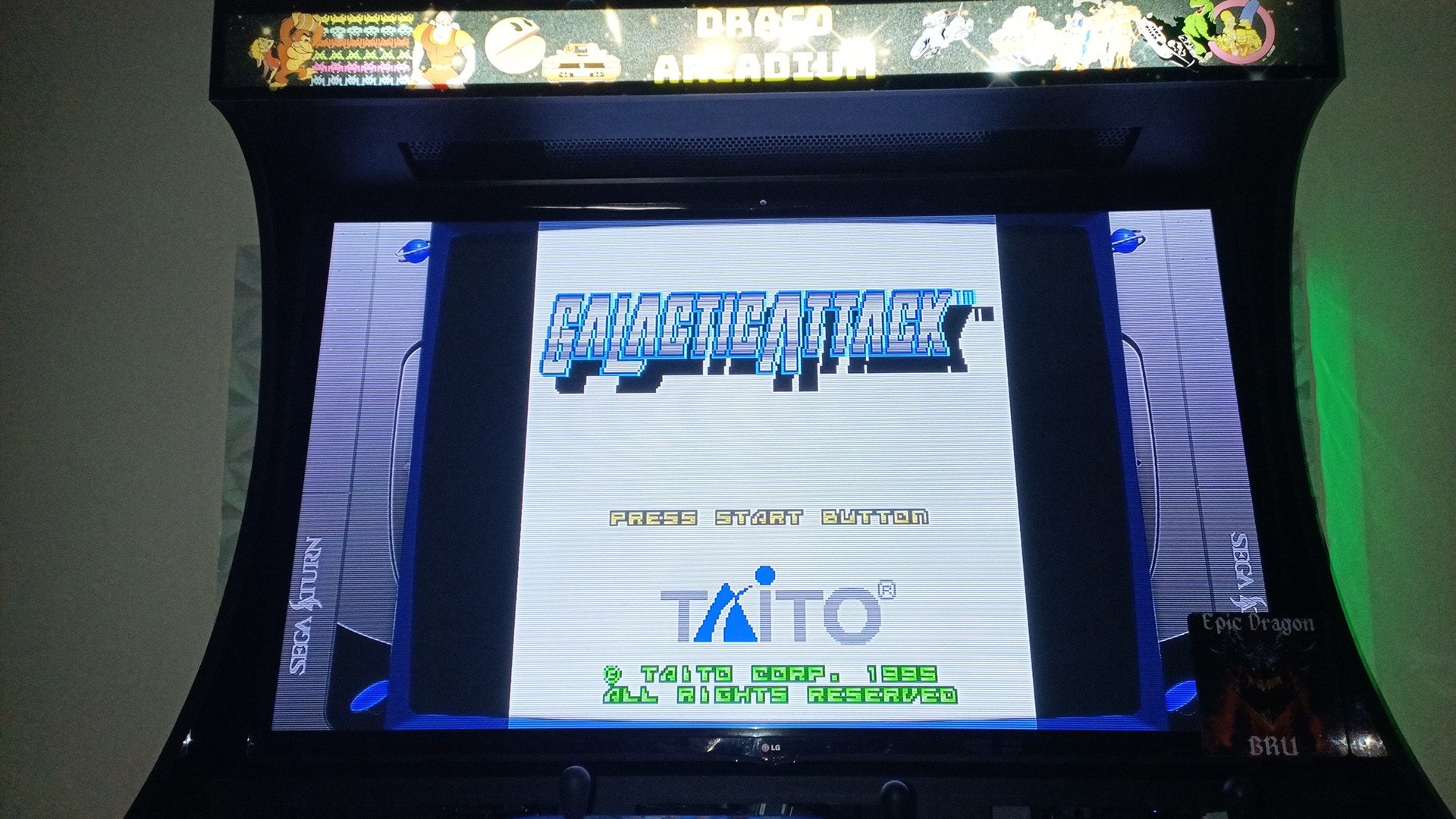 EpicDragon: Galactic Attack: Hard 1 (Sega Saturn Emulated) 816,900 points on 2022-08-14 14:46:24