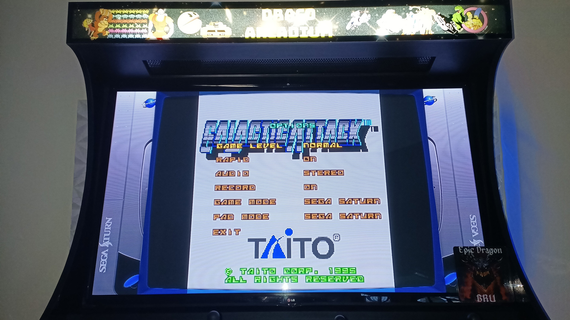 EpicDragon: Galactic Attack: Normal (Sega Saturn Emulated) 1,126,100 points on 2022-08-14 14:52:49