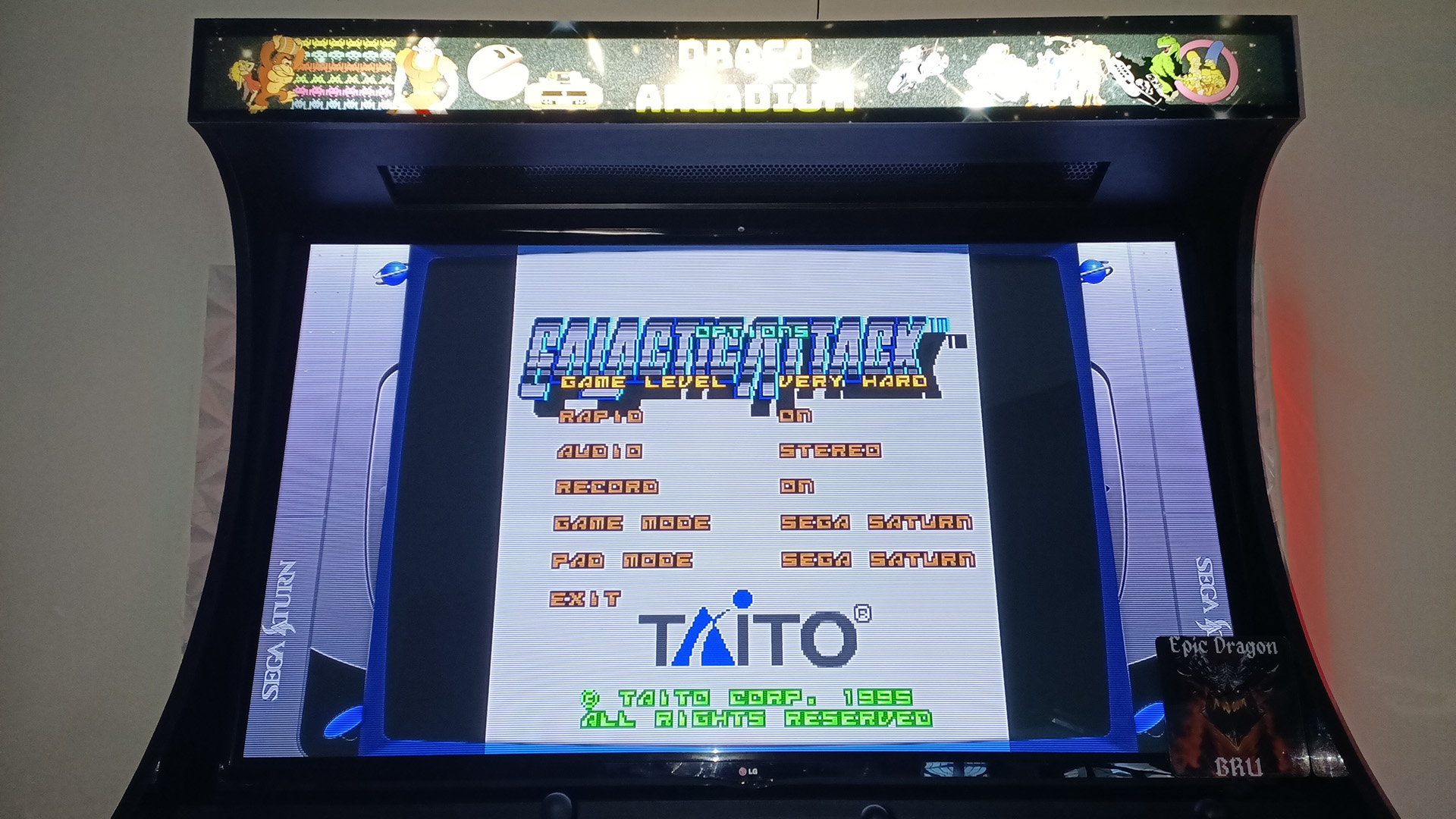 EpicDragon: Galactic Attack: Very Hard (Sega Saturn Emulated) 230,100 points on 2022-08-14 14:54:10