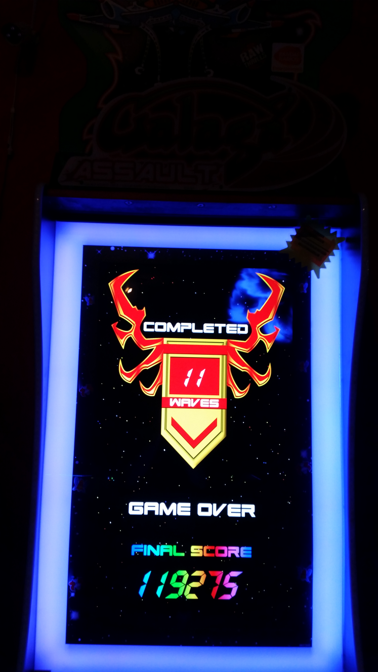 Dumple: Galaga Assault (Arcade) 119,275 points on 2018-12-27 16:11:43