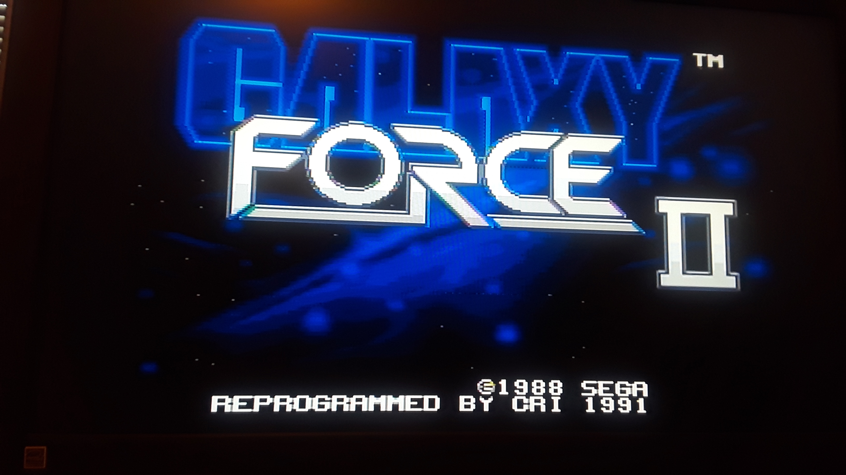 JML101582: Galaxy Force II [Hard] (Sega Genesis / MegaDrive Emulated) 337,470 points on 2019-07-22 14:02:20