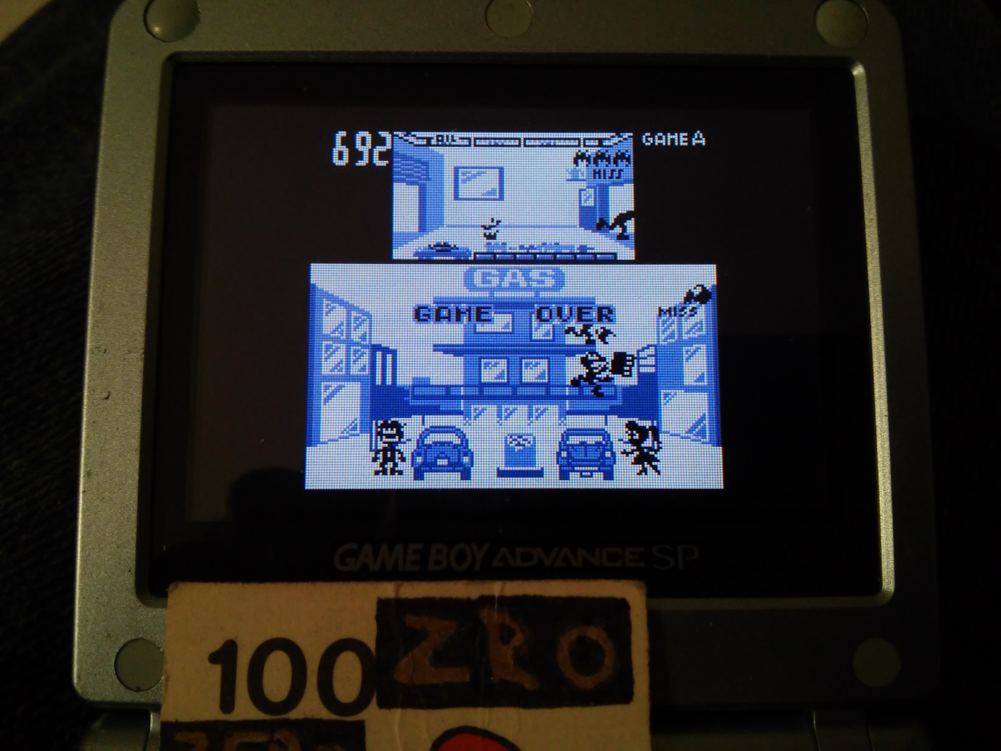 zerooskul: Game And Watch Gallery: Oil Panic [Easy] (Game Boy) 692 points on 2019-03-11 00:05:33