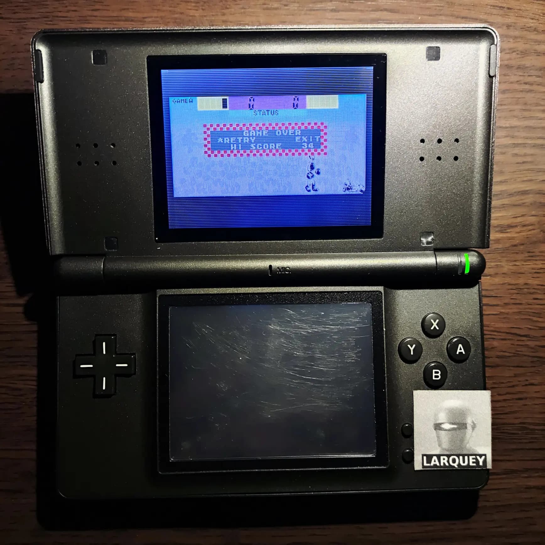 Larquey: Game & Watch Gallery 4: Boxing [Classic: Game A] (GBA) 34 points on 2022-07-31 01:15:13
