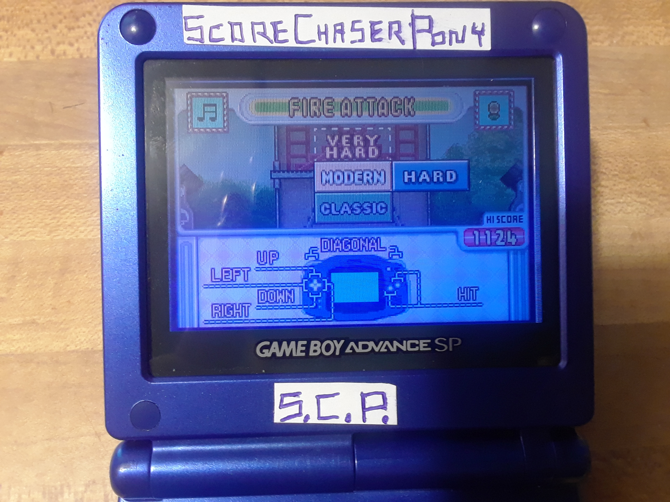 Scorechaserpony: Game & Watch Gallery 4: Fire Attack [Modern: Hard] (GBA) 1,124 points on 2019-07-24 12:02:57