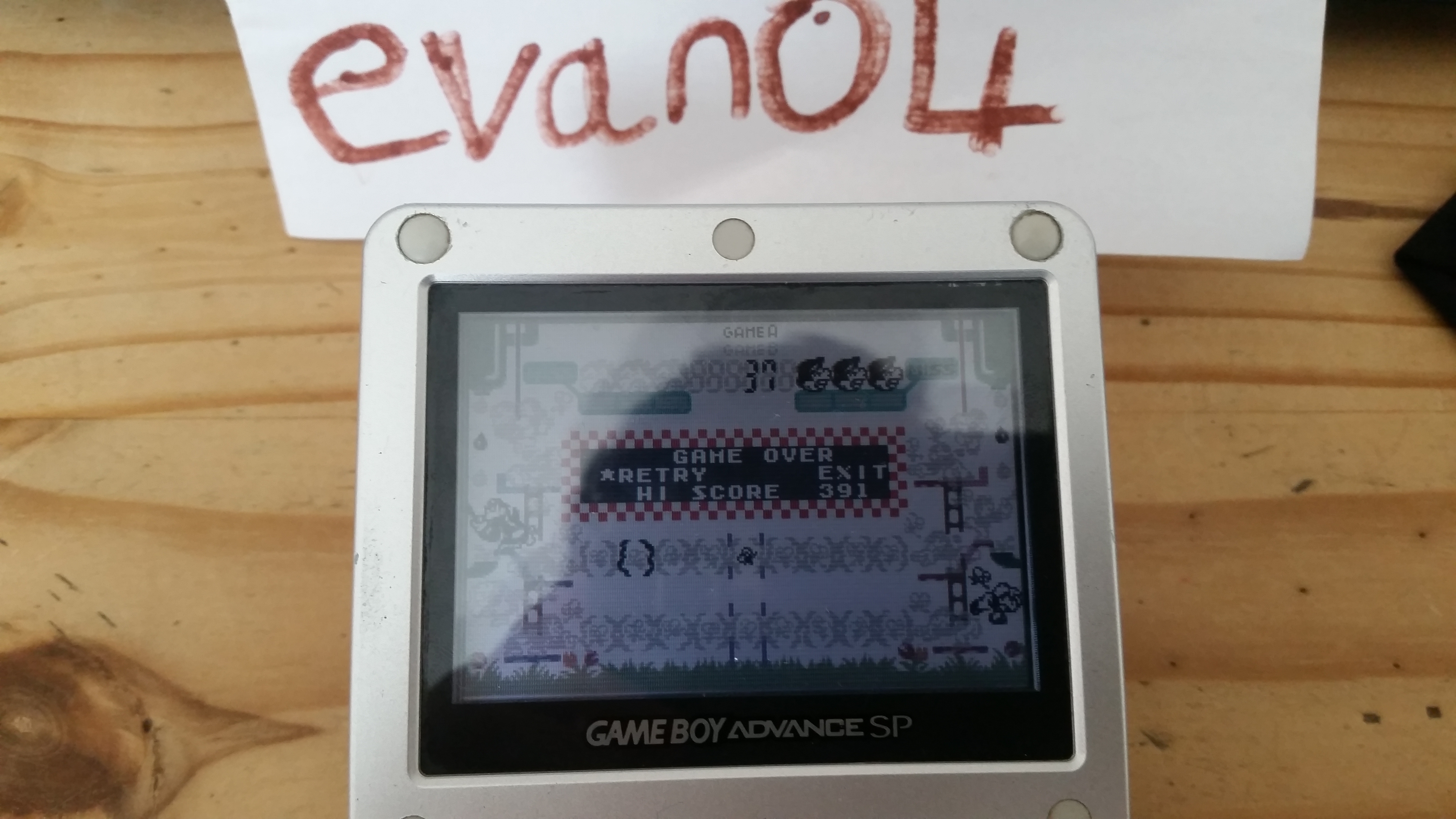 evan04: Game & Watch Gallery 4: Donkey Kong 3 [Classic: Game A] (GBA) 37 points on 2019-07-25 06:03:13