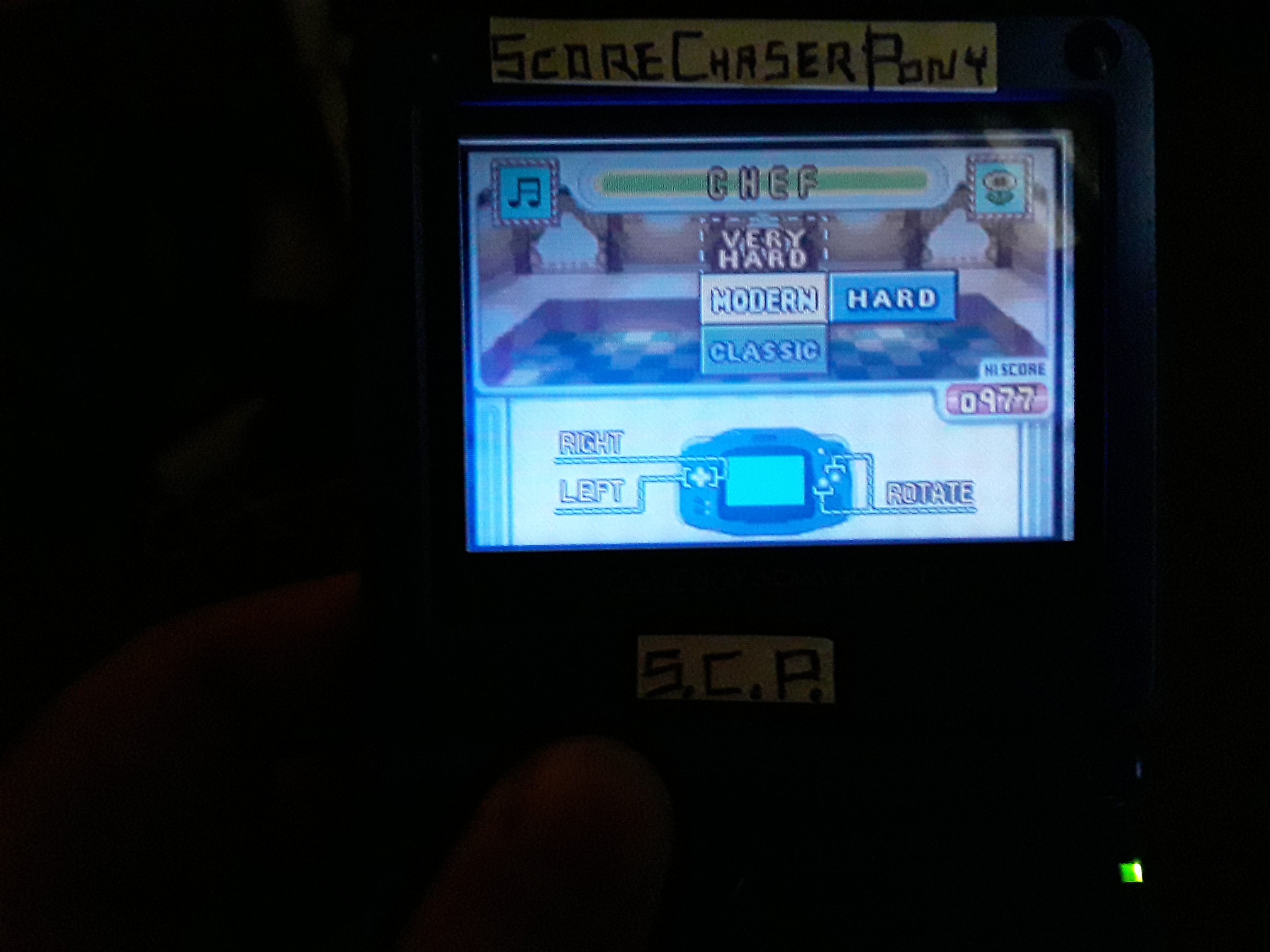 Scorechaserpony: Game & Watch Gallery 4: Chef [Modern: Hard] (GBA) 977 points on 2019-07-31 15:36:42
