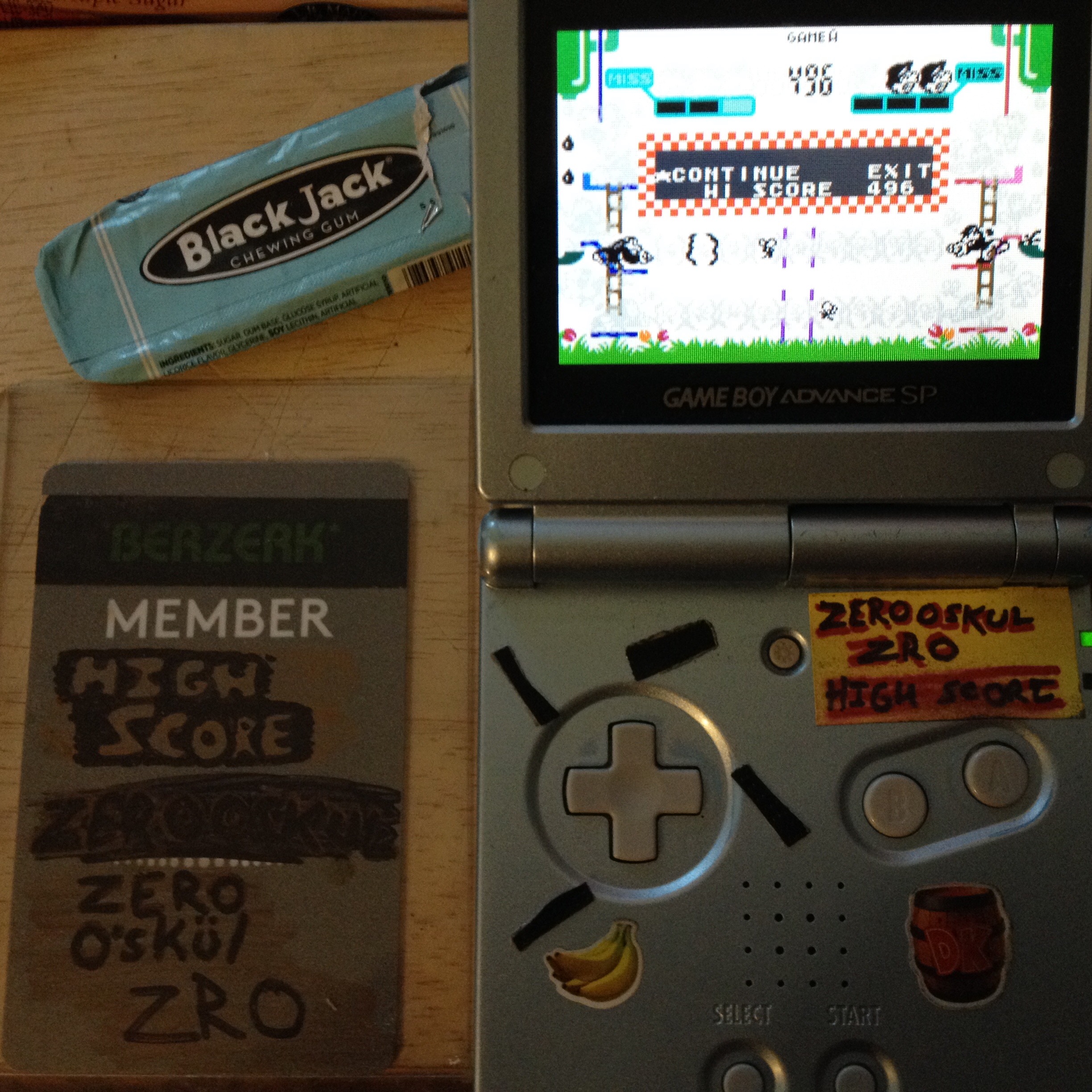 zerooskul: Game & Watch Gallery 4: Donkey Kong 3 [Classic: Game A] (GBA) 513 points on 2019-08-09 17:13:30