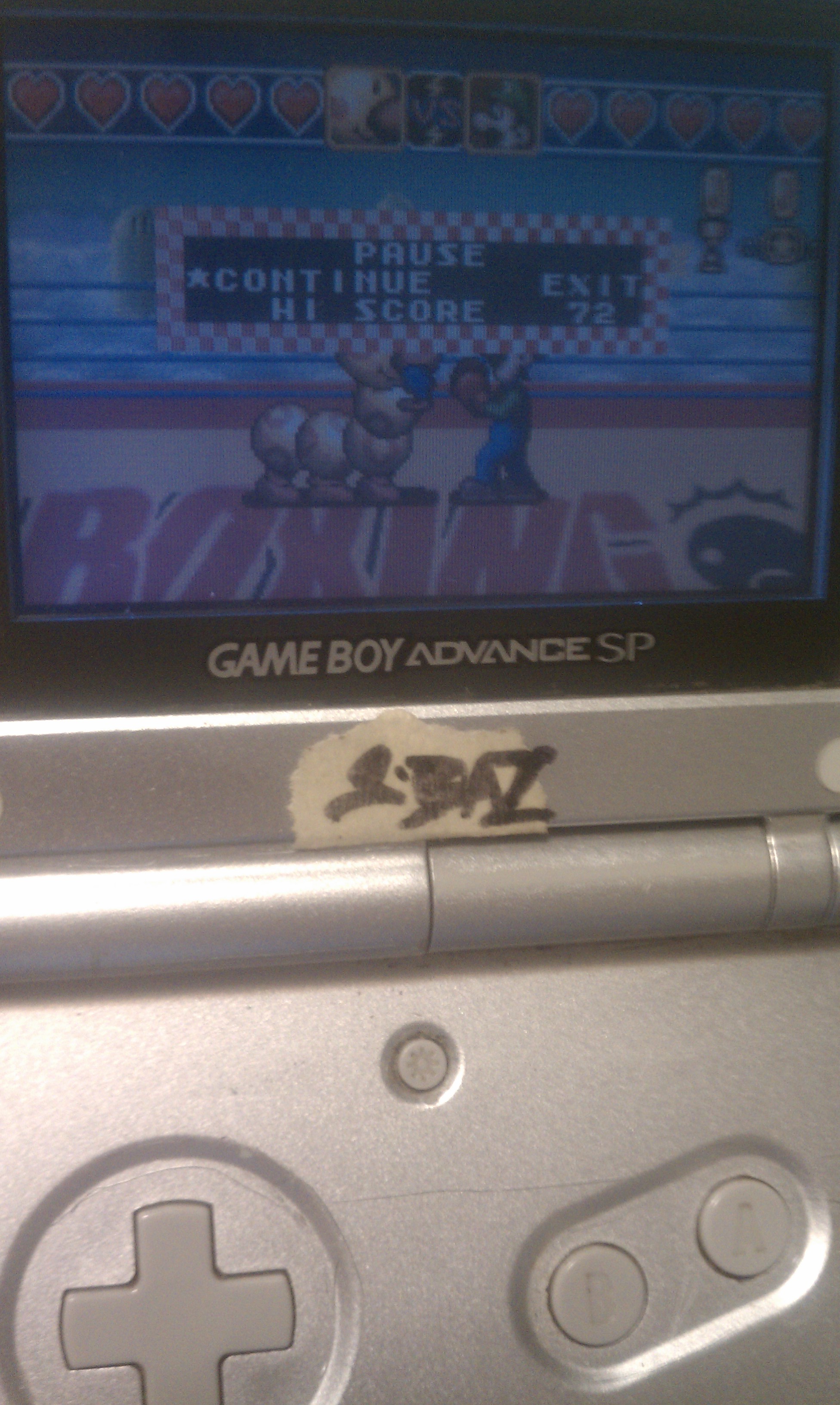 S.BAZ: Game & Watch Gallery 4: Boxing [Modern: 1P] (GBA) 72 points on 2019-11-20 04:05:14