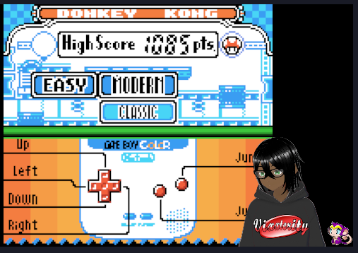Game & Watch Gallery 2: Donkey Kong: Classic: Easy 1,085 points