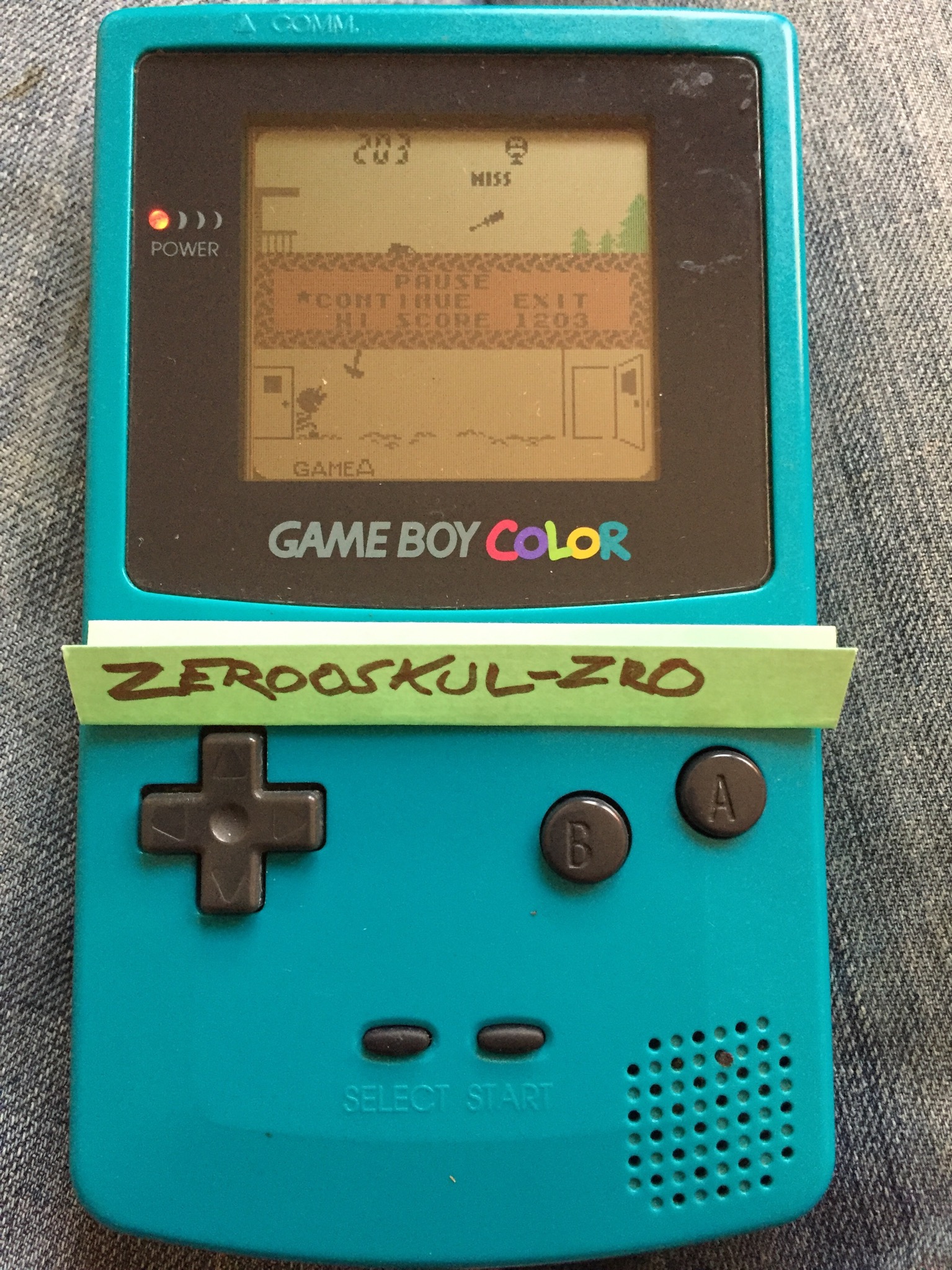 zerooskul: Game & Watch Gallery 2: Helmet: Classic: Easy (Game Boy Color) 1,380 points on 2018-06-29 10:43:49