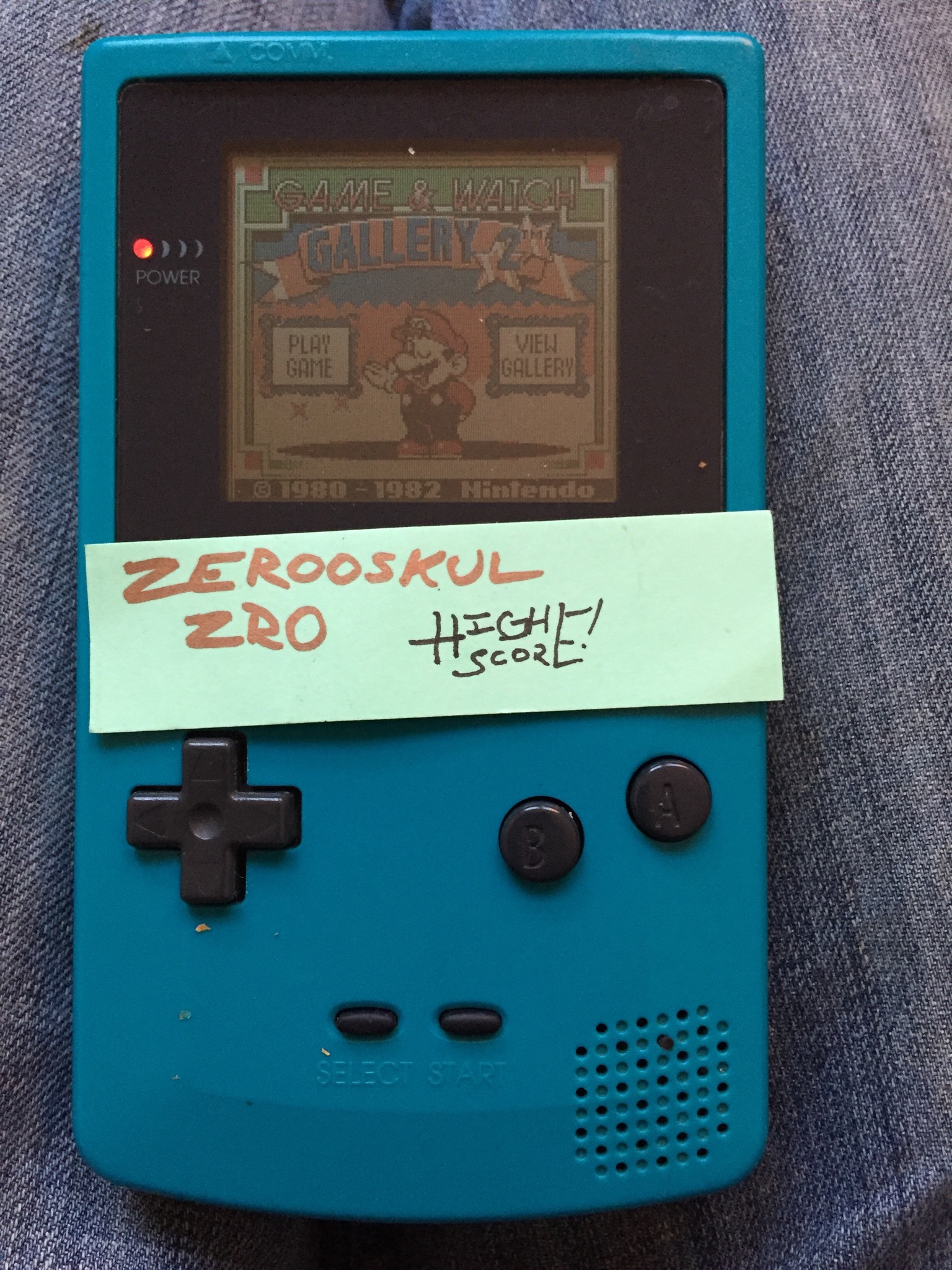 zerooskul: Game & Watch Gallery 2: Vermin: Classic: Easy (Game Boy Color) 2,905 points on 2018-06-30 16:31:05
