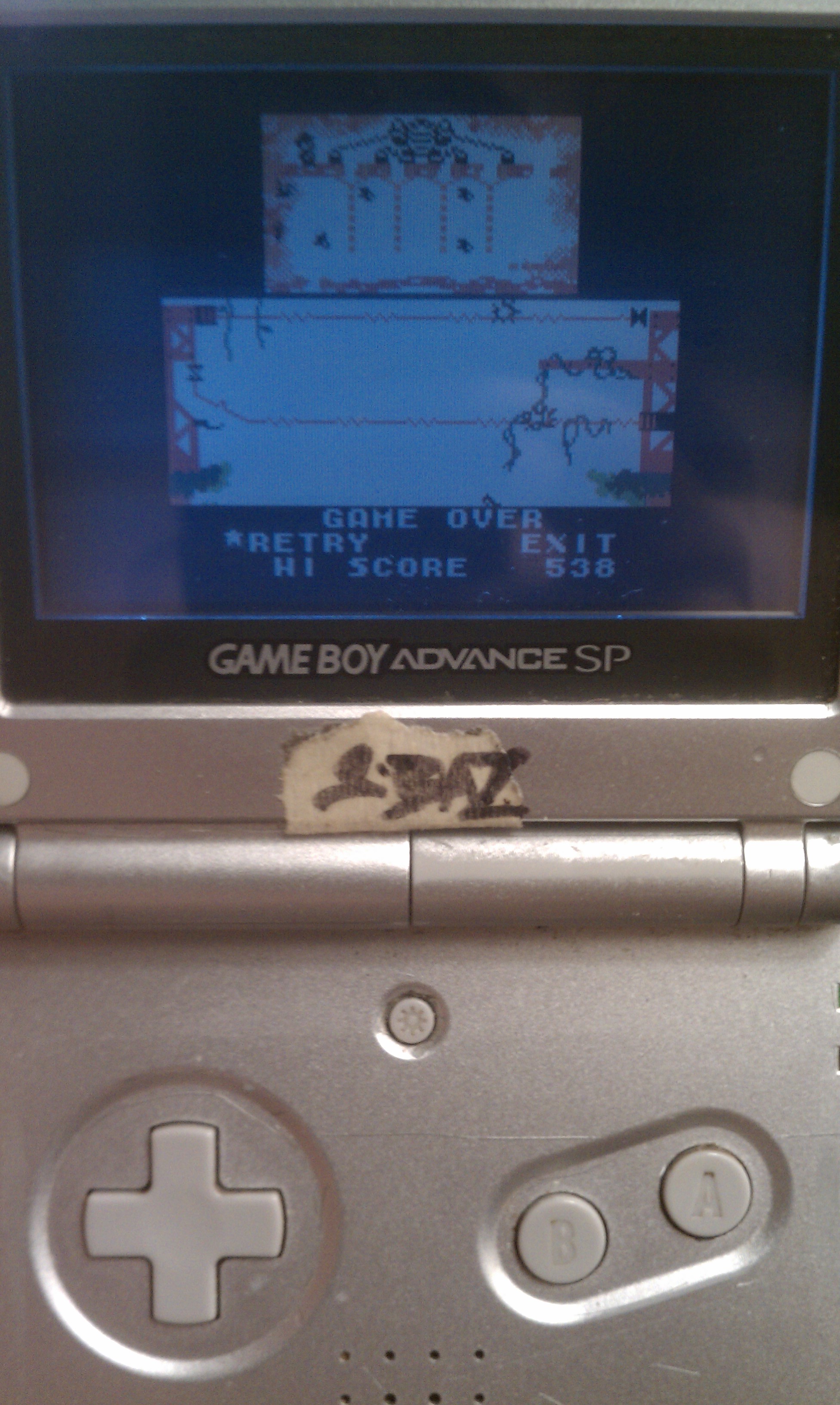 S.BAZ: Game & Watch Gallery 2: Donkey Kong II [Classic: Hard] (Game Boy Color) 538 points on 2018-08-16 14:01:16