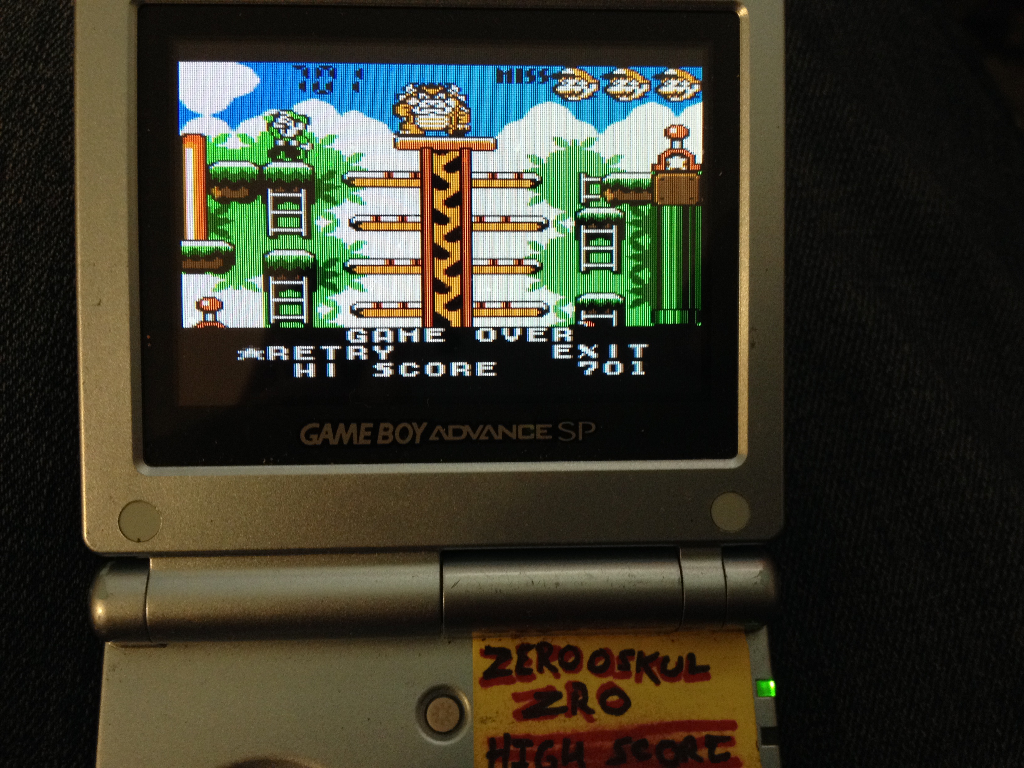 zerooskul: Game & Watch Gallery 3: Mario Bros [Modern: Very Hard] (Game Boy Color) 701 points on 2019-04-23 10:54:59