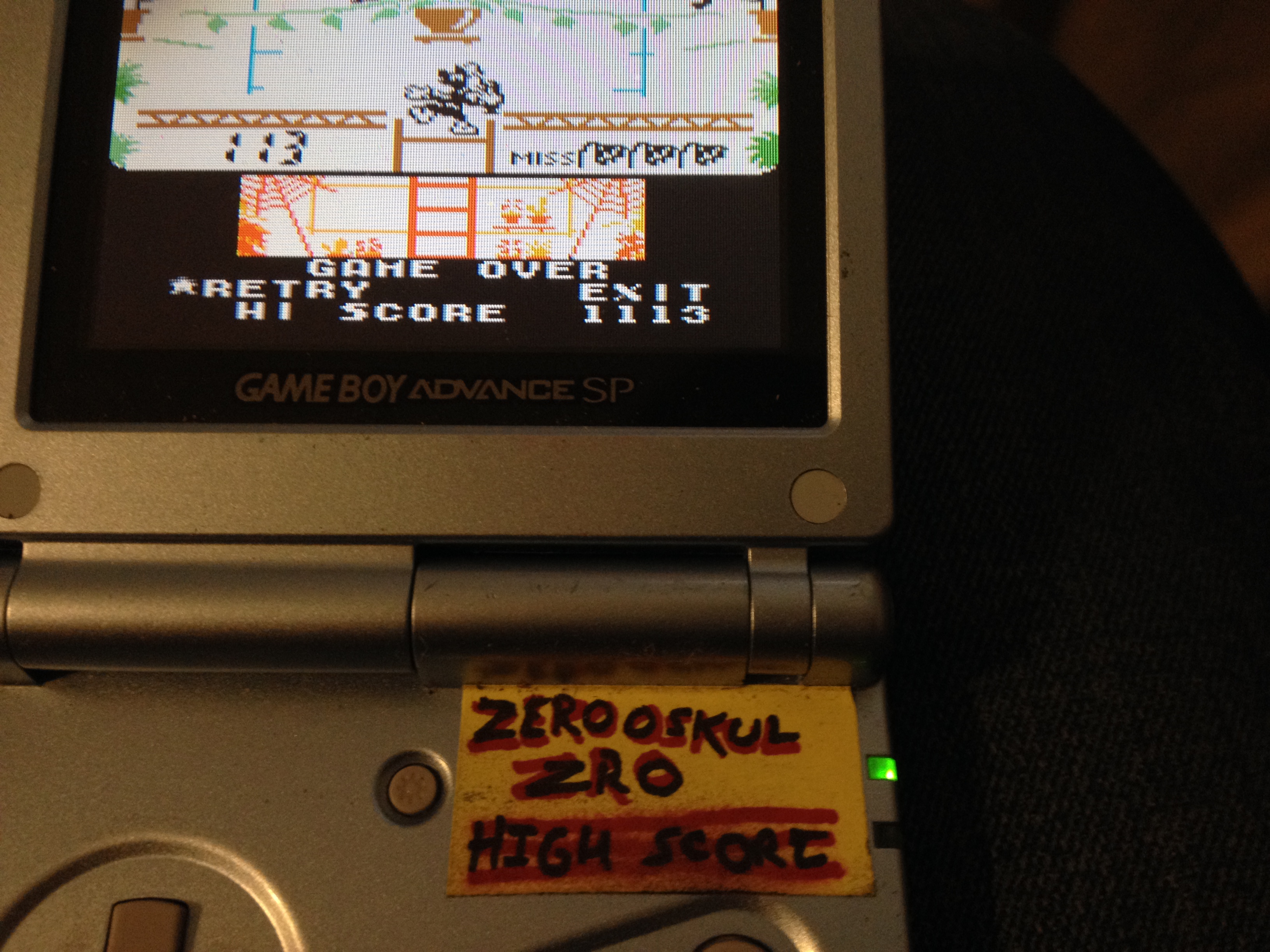 zerooskul: Game & Watch Gallery 3: Greenhouse: Classic: Hard (Game Boy Color) 1,113 points on 2019-04-26 17:23:33