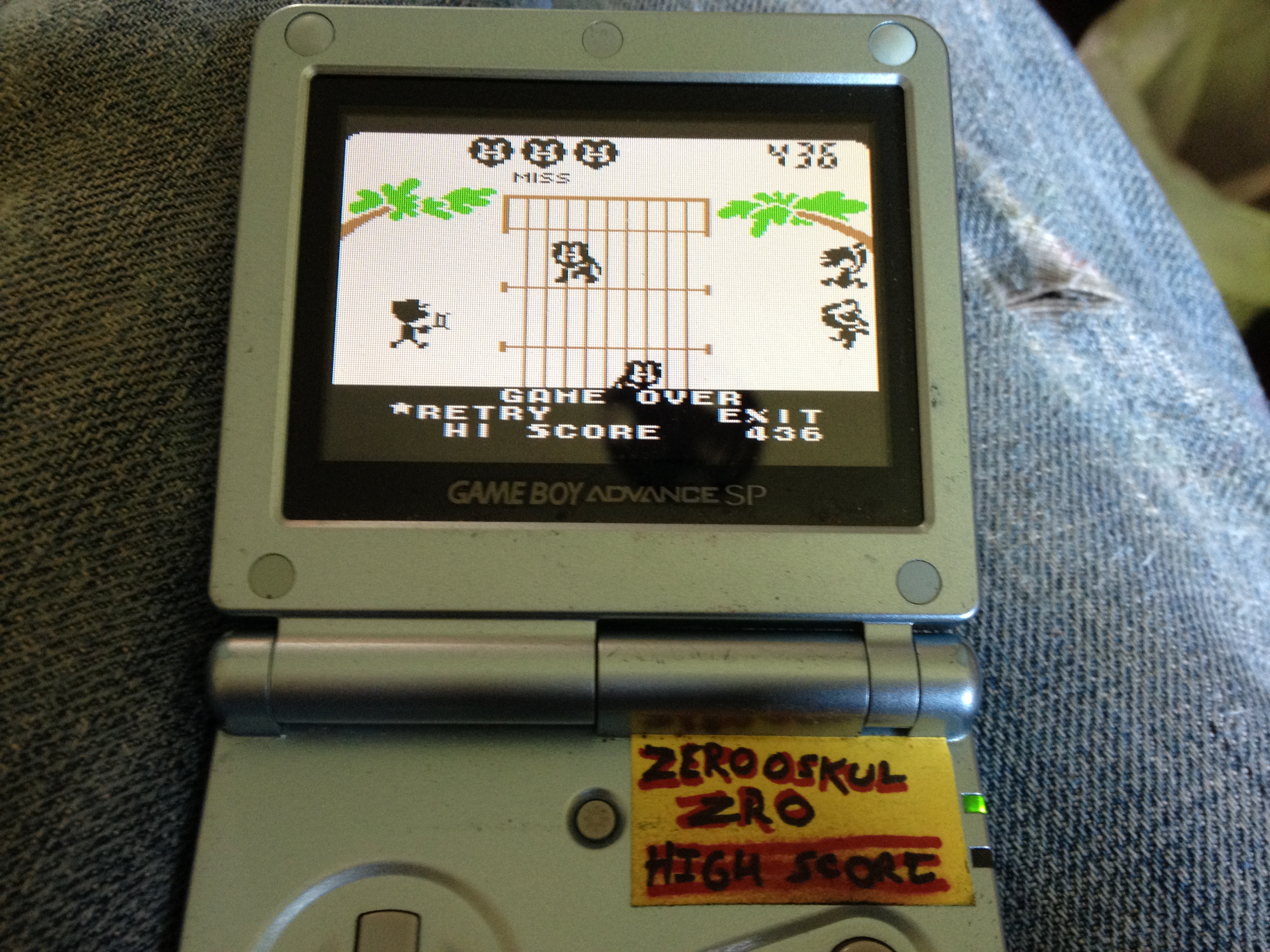 zerooskul: Game & Watch Gallery 3: Lion [Classic: Hard] (Game Boy Color) 436 points on 2019-05-02 11:56:32
