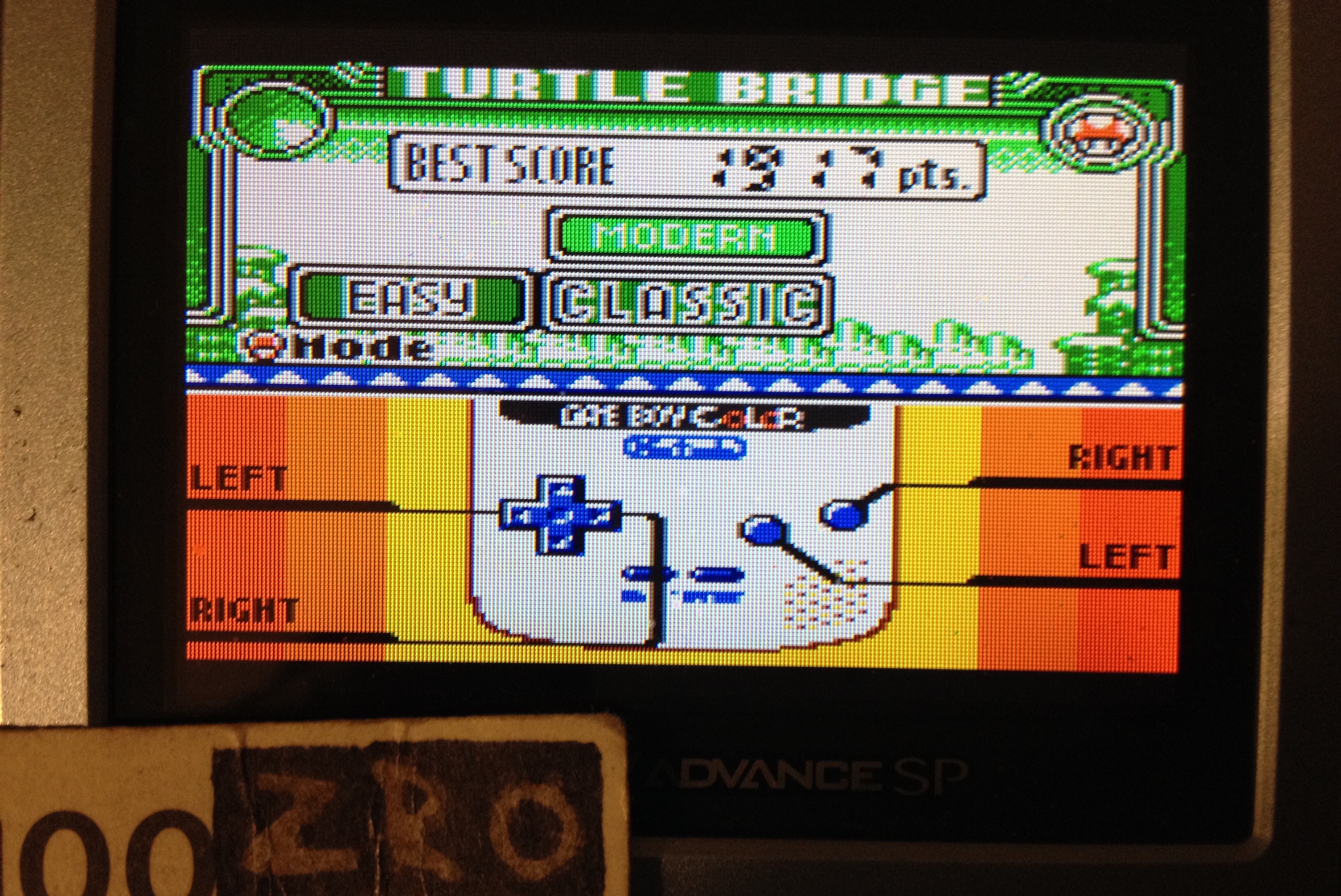 zerooskul: Game & Watch Gallery 3: Turtle Bridge: Classic: Easy (Game Boy Color) 1,917 points on 2019-06-09 23:18:30