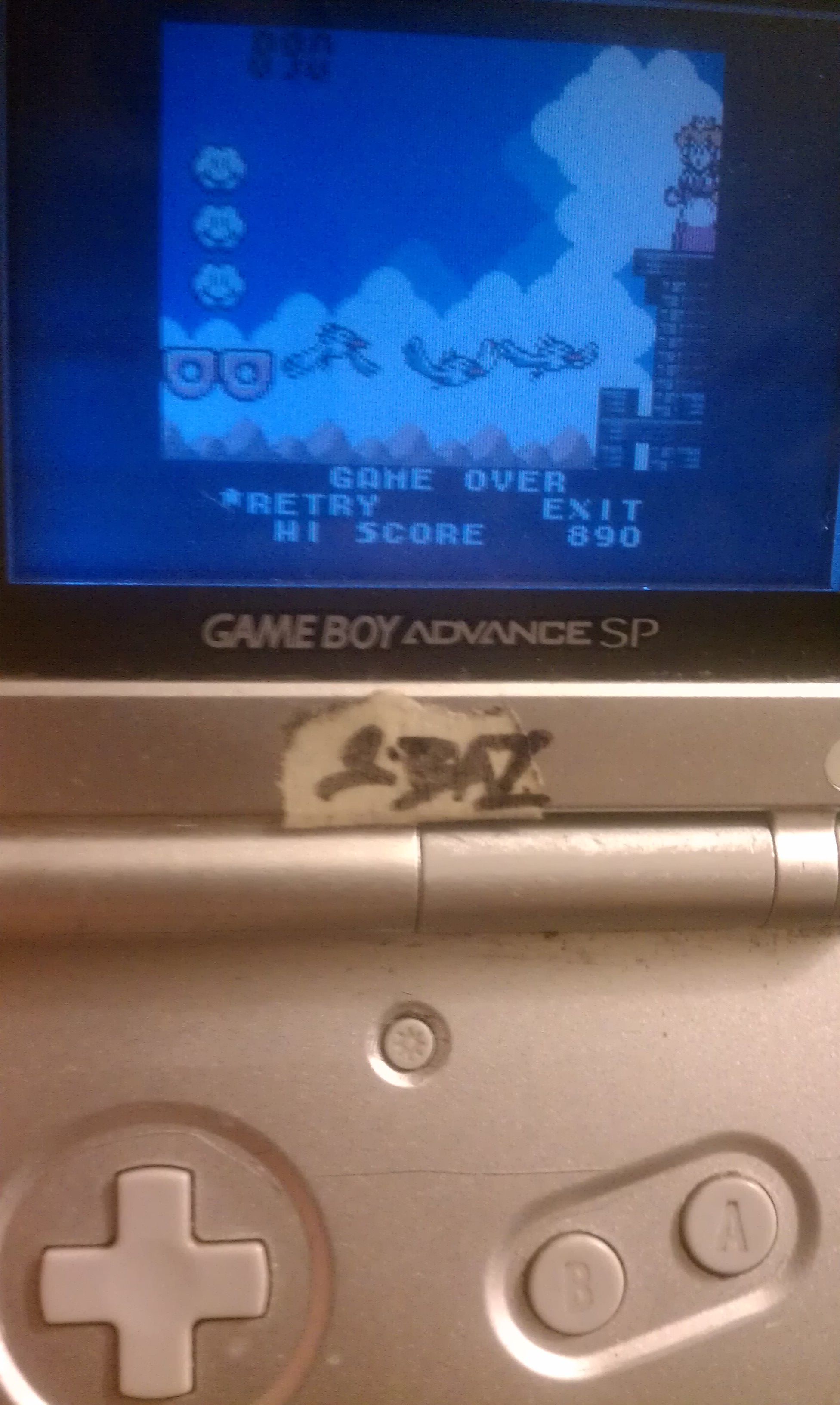 S.BAZ: Game & Watch Gallery 3: Turtle Bridge [Modern: Very Hard] (Game Boy Color) 890 points on 2019-08-29 14:58:04