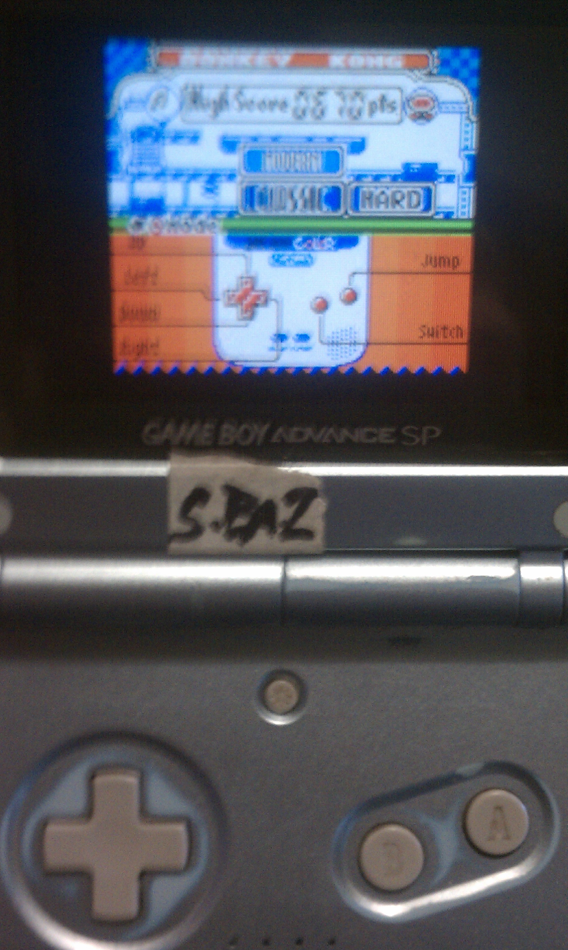 S.BAZ: Game & Watch Gallery 2: Donkey Kong: Classic: Hard (Game Boy Color) 670 points on 2020-08-30 18:10:11