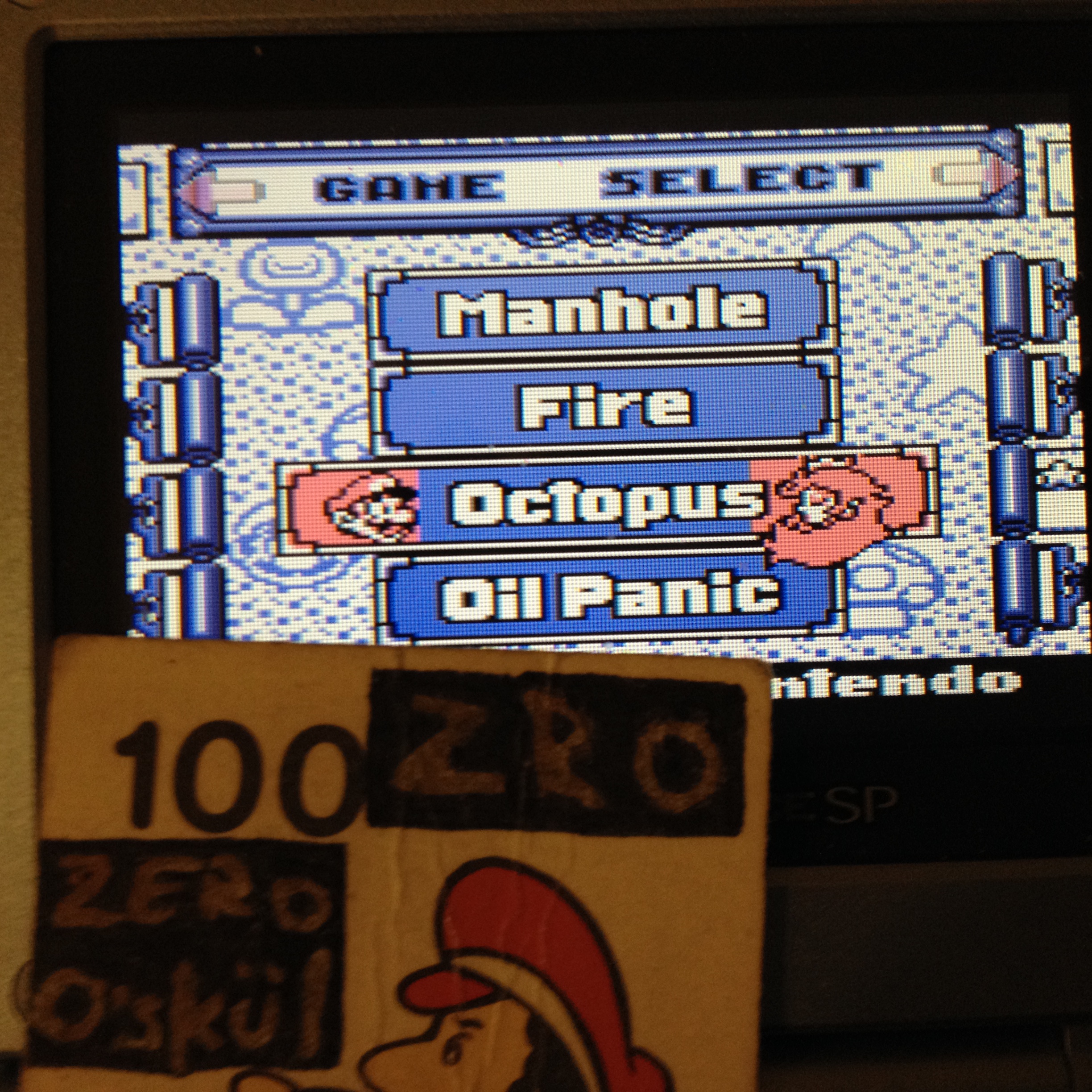 zerooskul: Game & Watch Gallery: Octopus [Modern: Hard] (Game Boy) 971 points on 2019-05-31 07:46:21