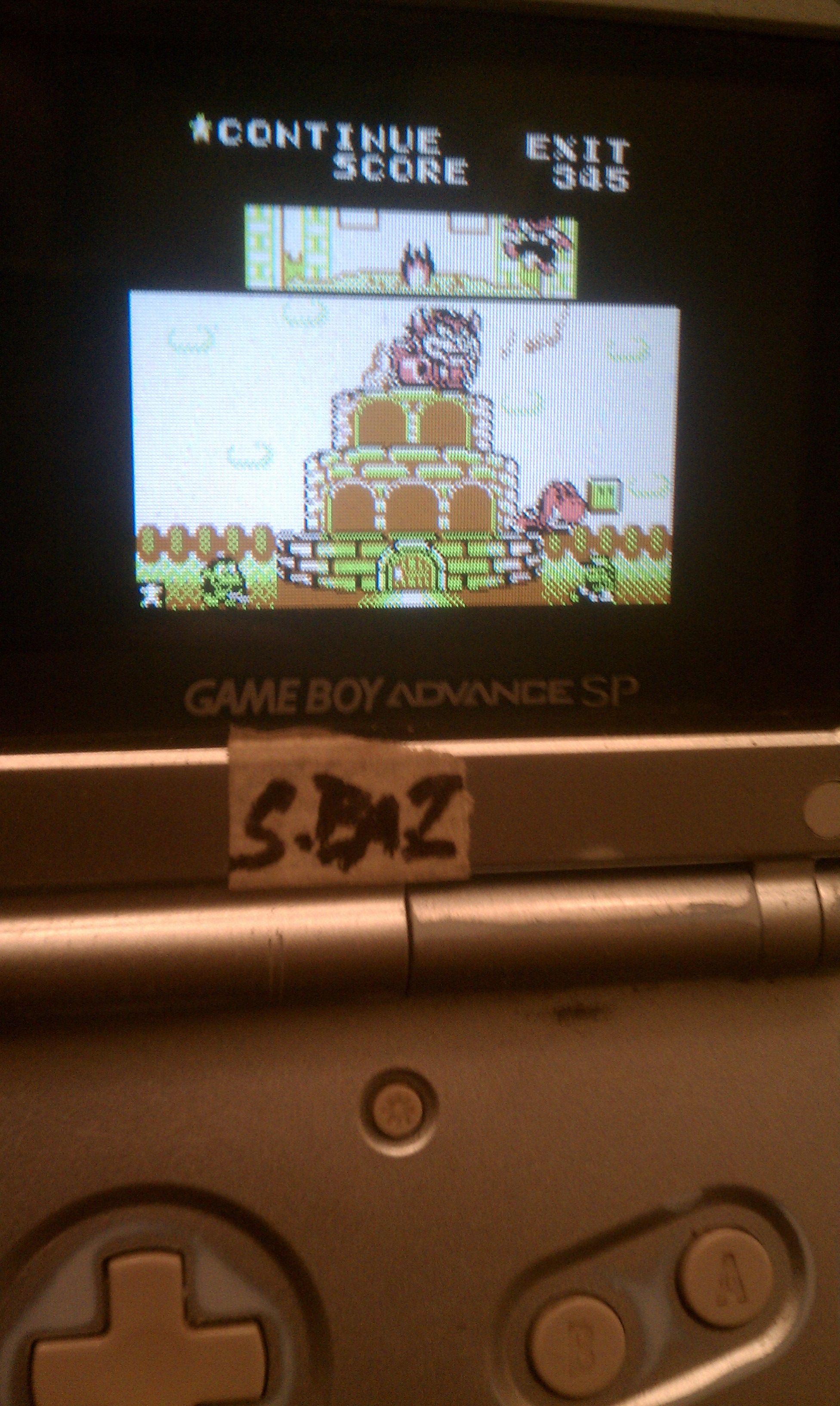 S.BAZ: Game & Watch Gallery: Oil Panic [Modern: Very Hard] (Game Boy) 345 points on 2020-07-11 23:16:37