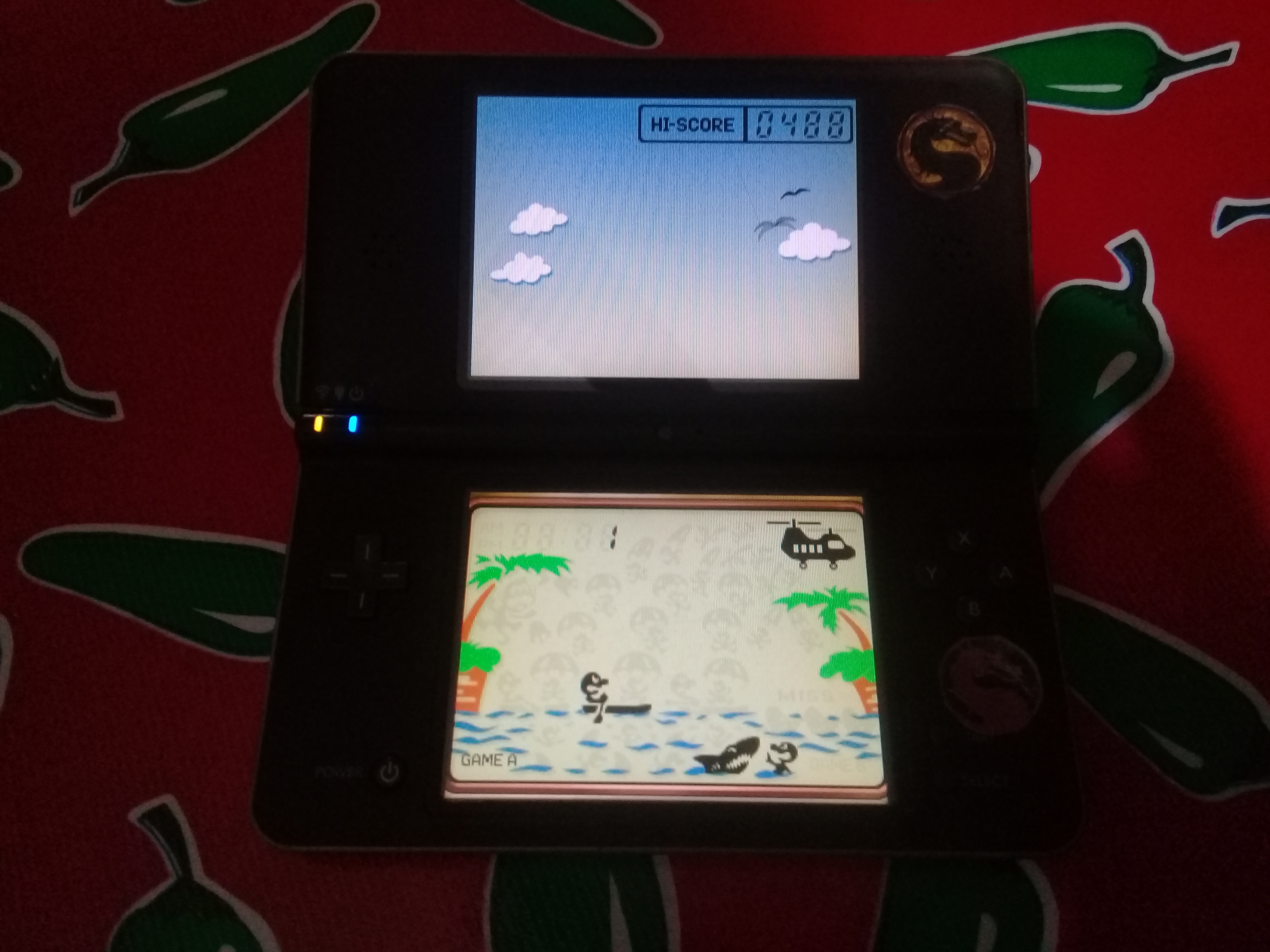 omargeddon: Game & Watch Collection 2: Parachute [Game A] (Nintendo DS) 488 points on 2021-09-23 18:26:14