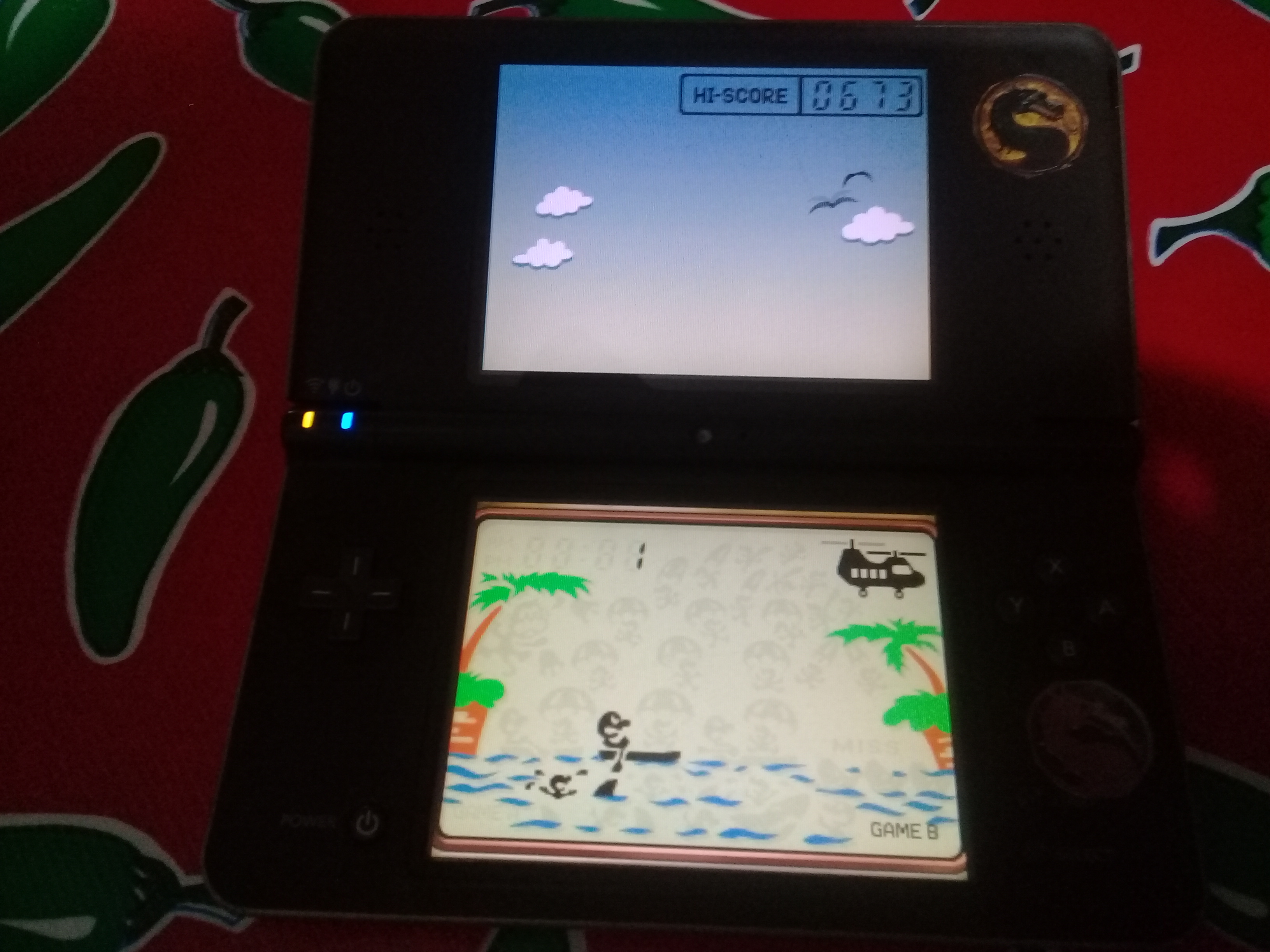 omargeddon: Game & Watch Collection 2: Parachute [Game B] (Nintendo DS) 673 points on 2021-09-23 18:51:03