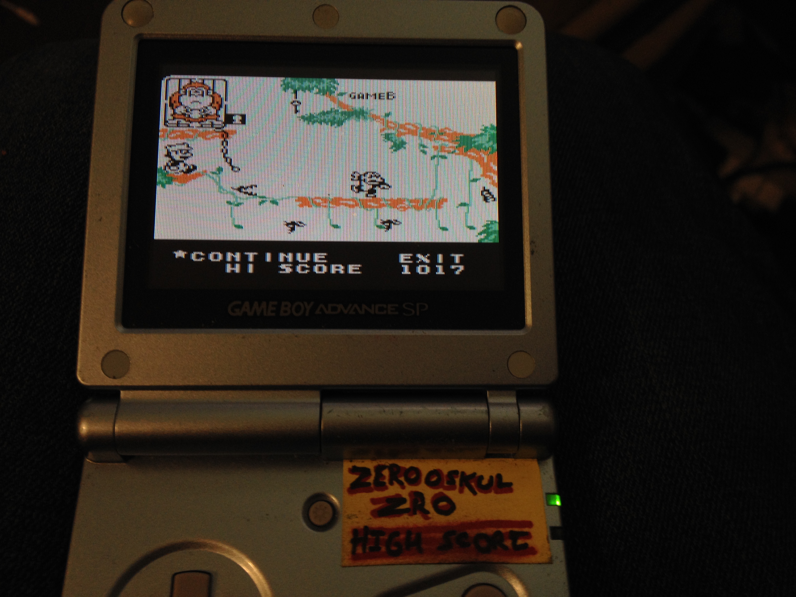 zerooskul: Game & Watch Gallery 3: Donkey Kong Jr: Classic: Hard (Game Boy Color) 1,166 points on 2019-04-22 11:52:03