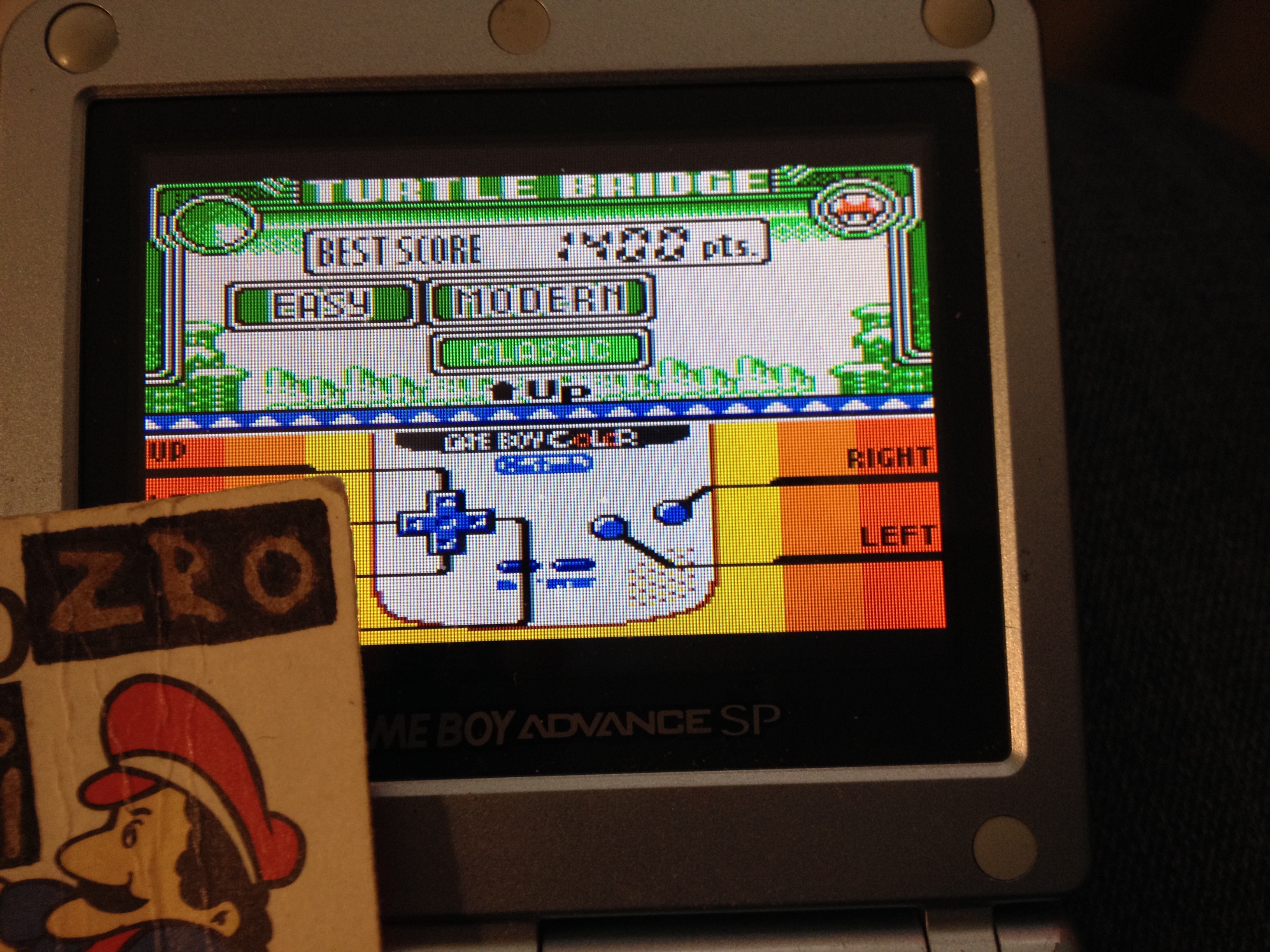 zerooskul: Game & Watch Gallery 3: Turtle Bridge: Modern: Easy (Game Boy Color) 1,400 points on 2019-04-24 08:59:51
