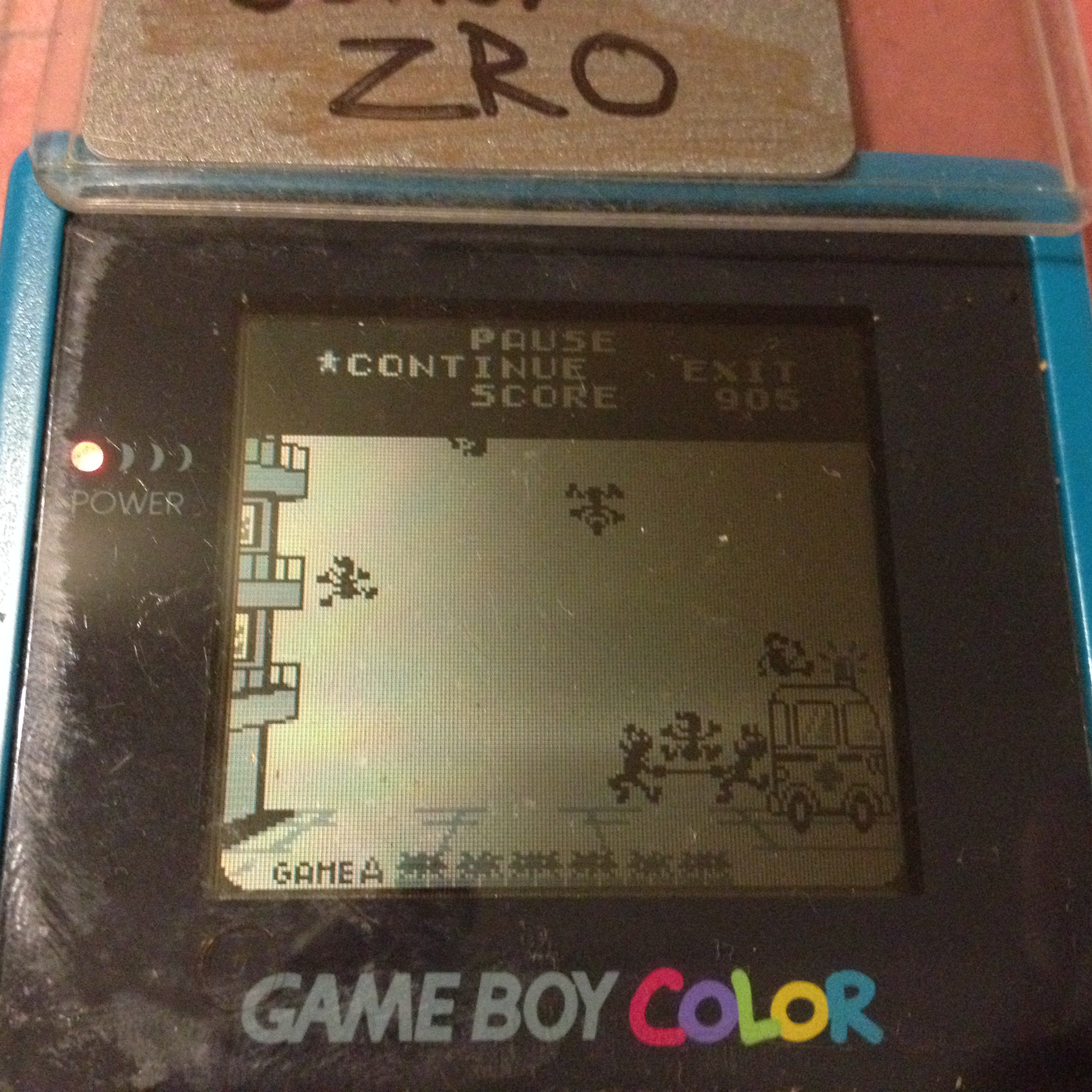zerooskul: Game & Watch Gallery: Fire [Classic: Easy] (Game Boy) 906 points on 2019-07-17 23:46:10