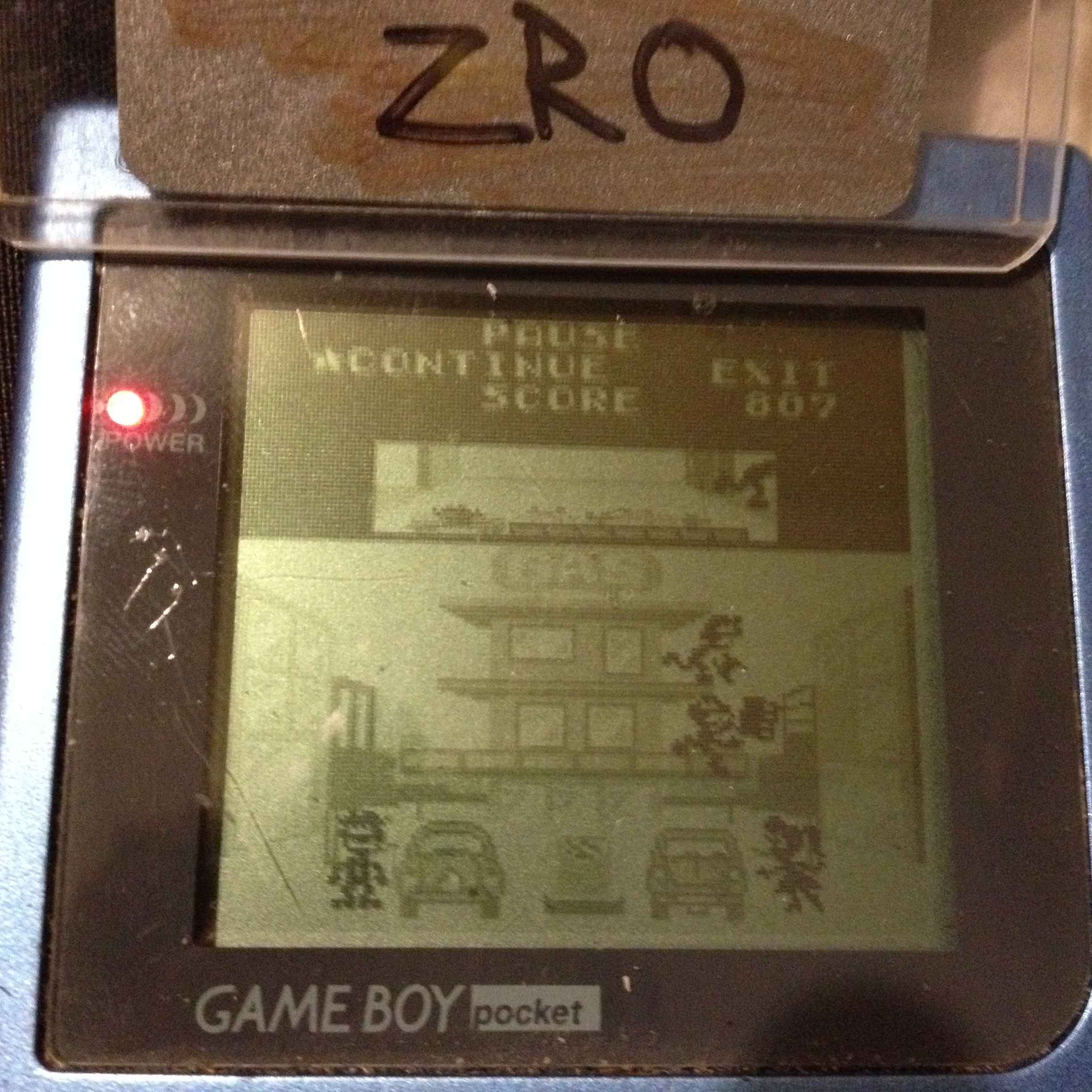 zerooskul: Game & Watch Gallery: Oil Panic [Classic: Easy] (Game Boy) 840 points on 2019-07-07 19:17:57