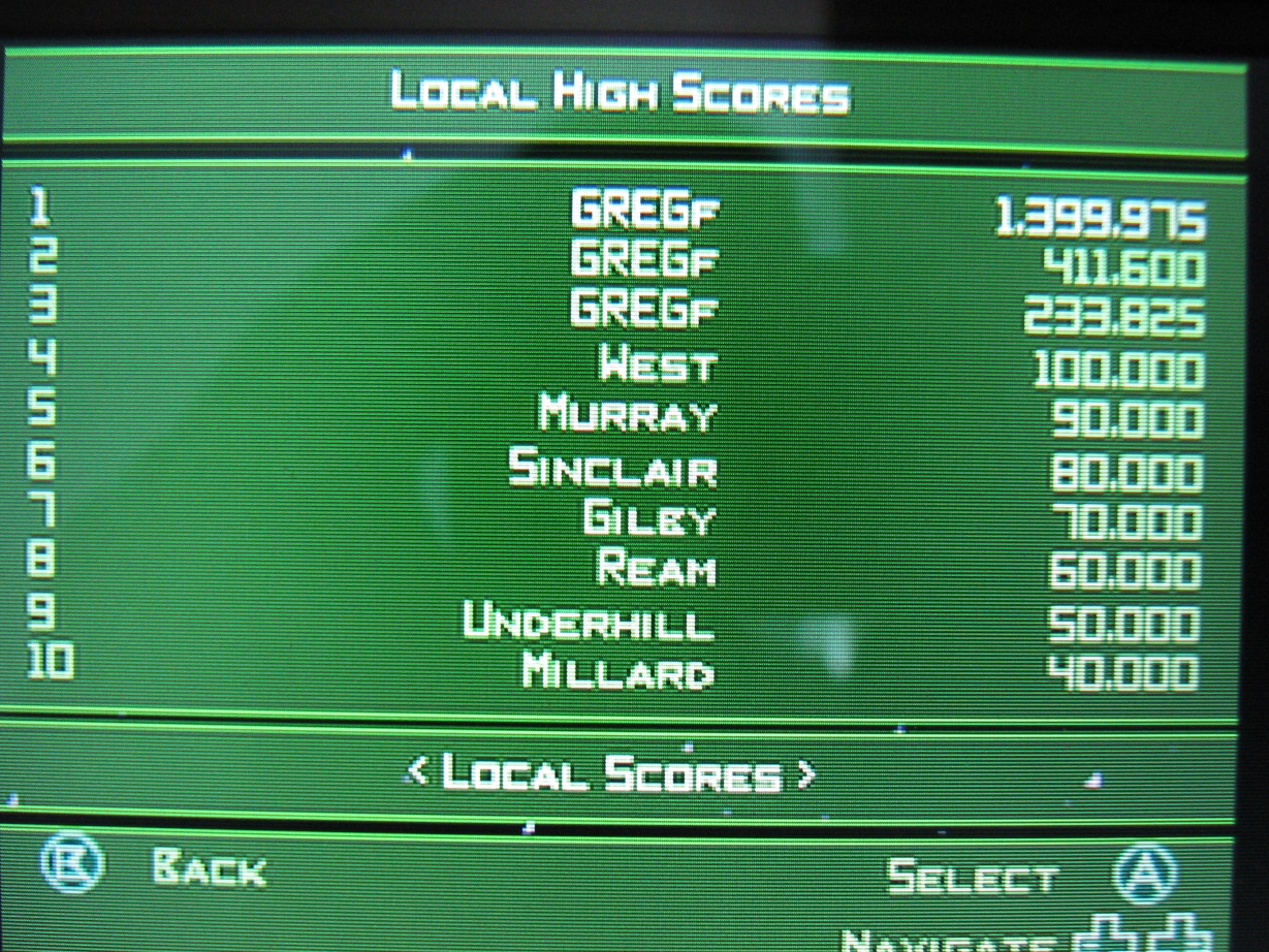 Akito01: Geometry Wars Galaxies: Retro Evolved (Nintendo DS) 1,399,975 points on 2015-07-18 21:01:32